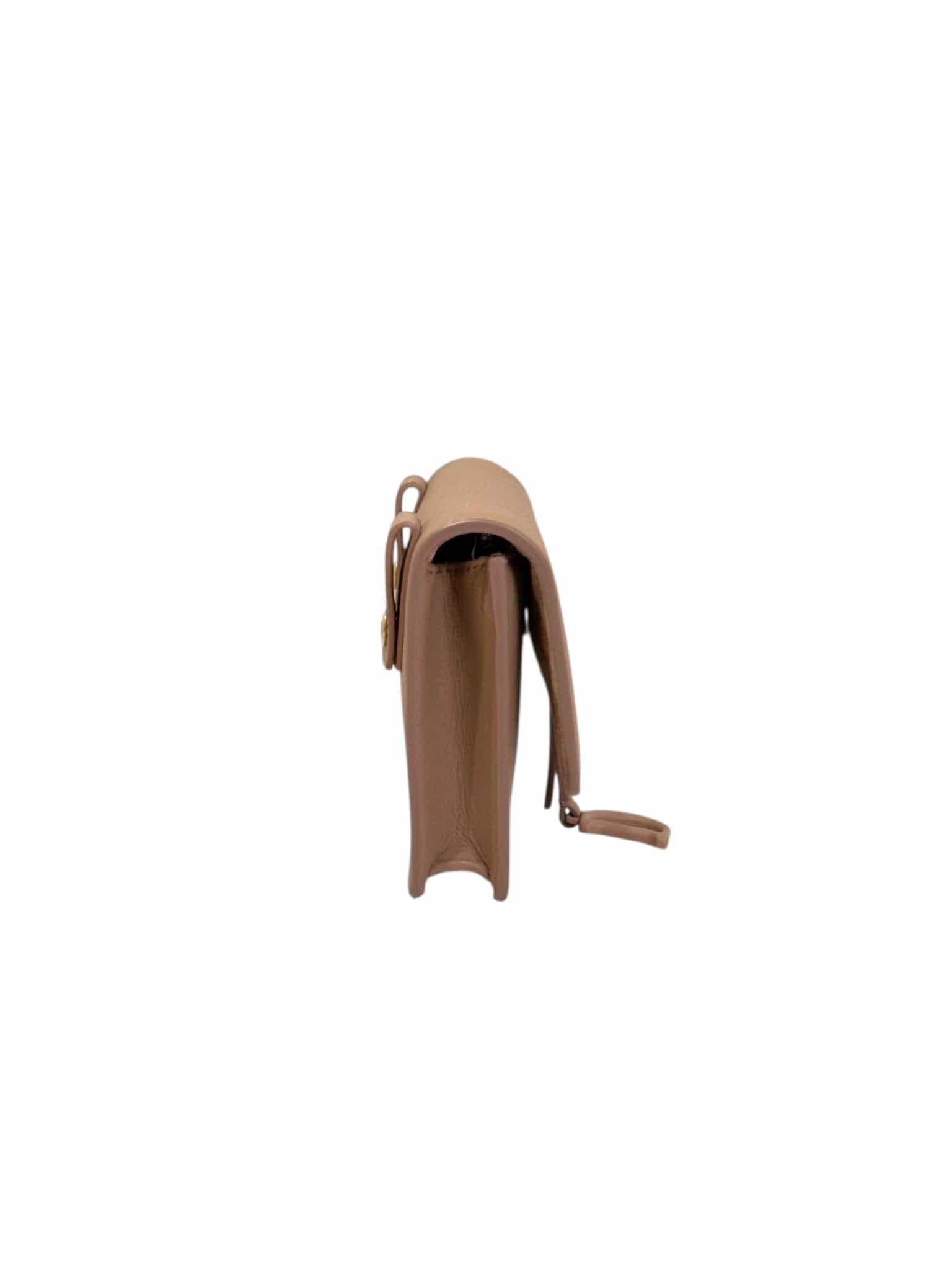 Dior Beige Saddle Belt Bag