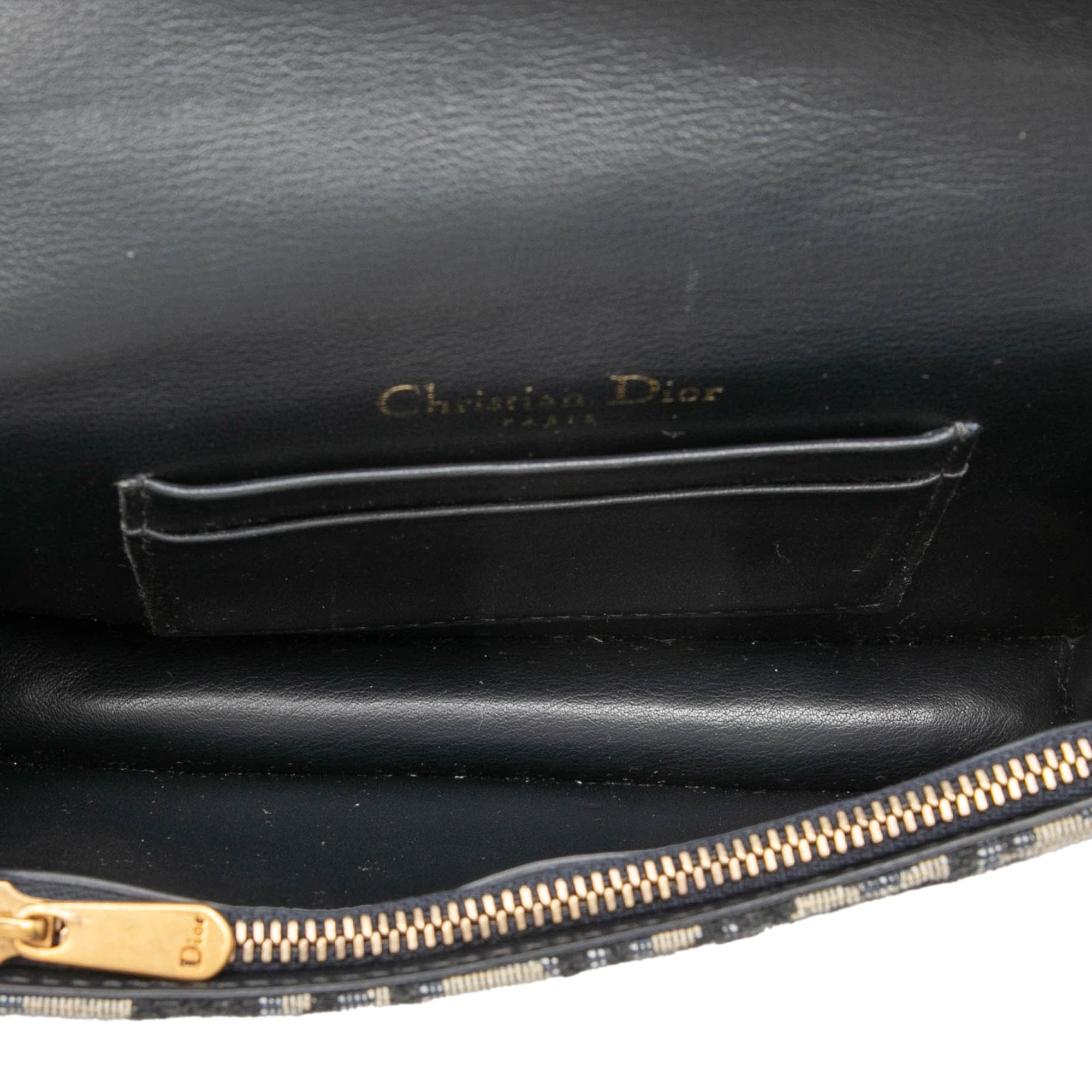 Dior Oblique Canvas Saddle Belt Bag