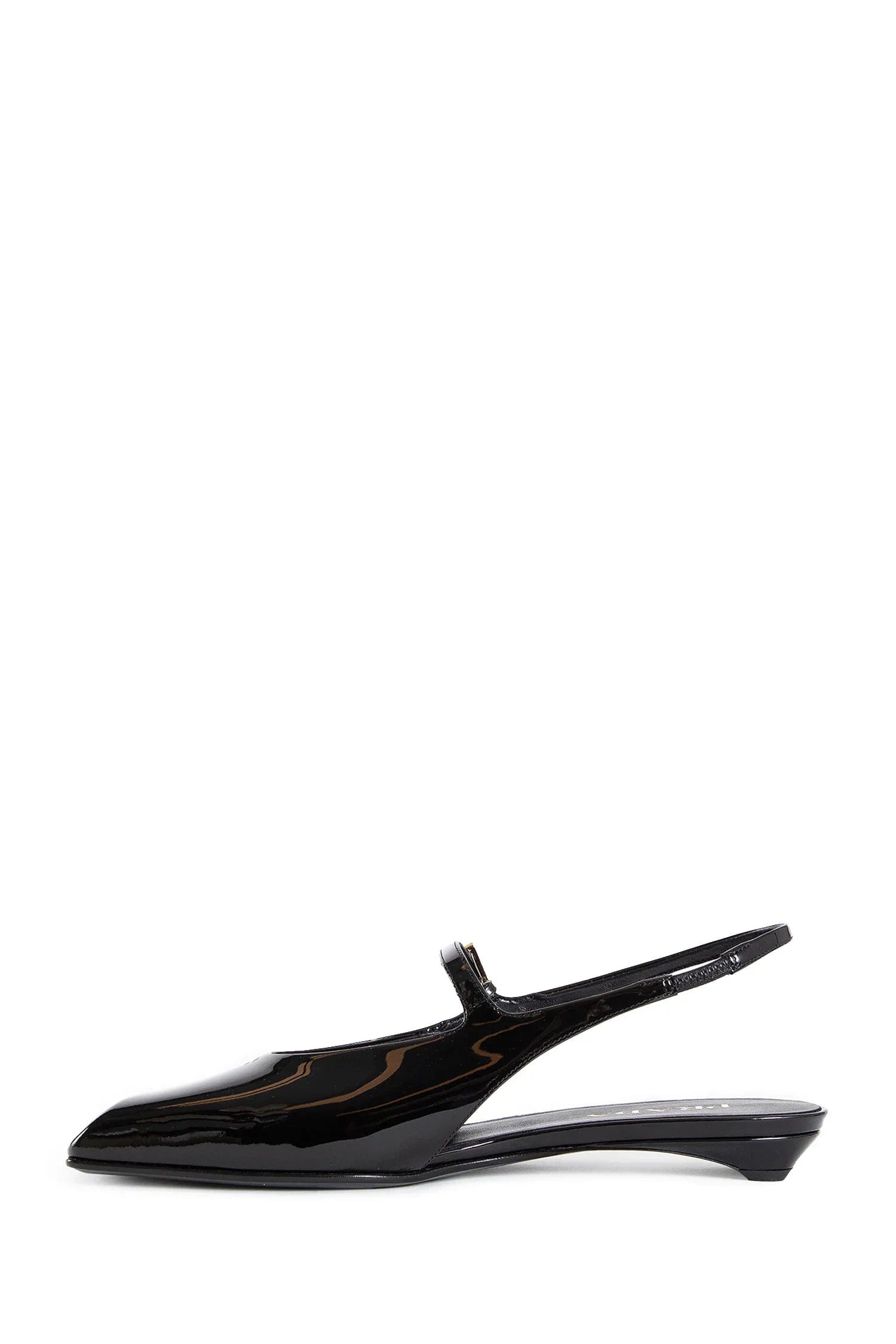 Prada Patent leather slingback ballerinas