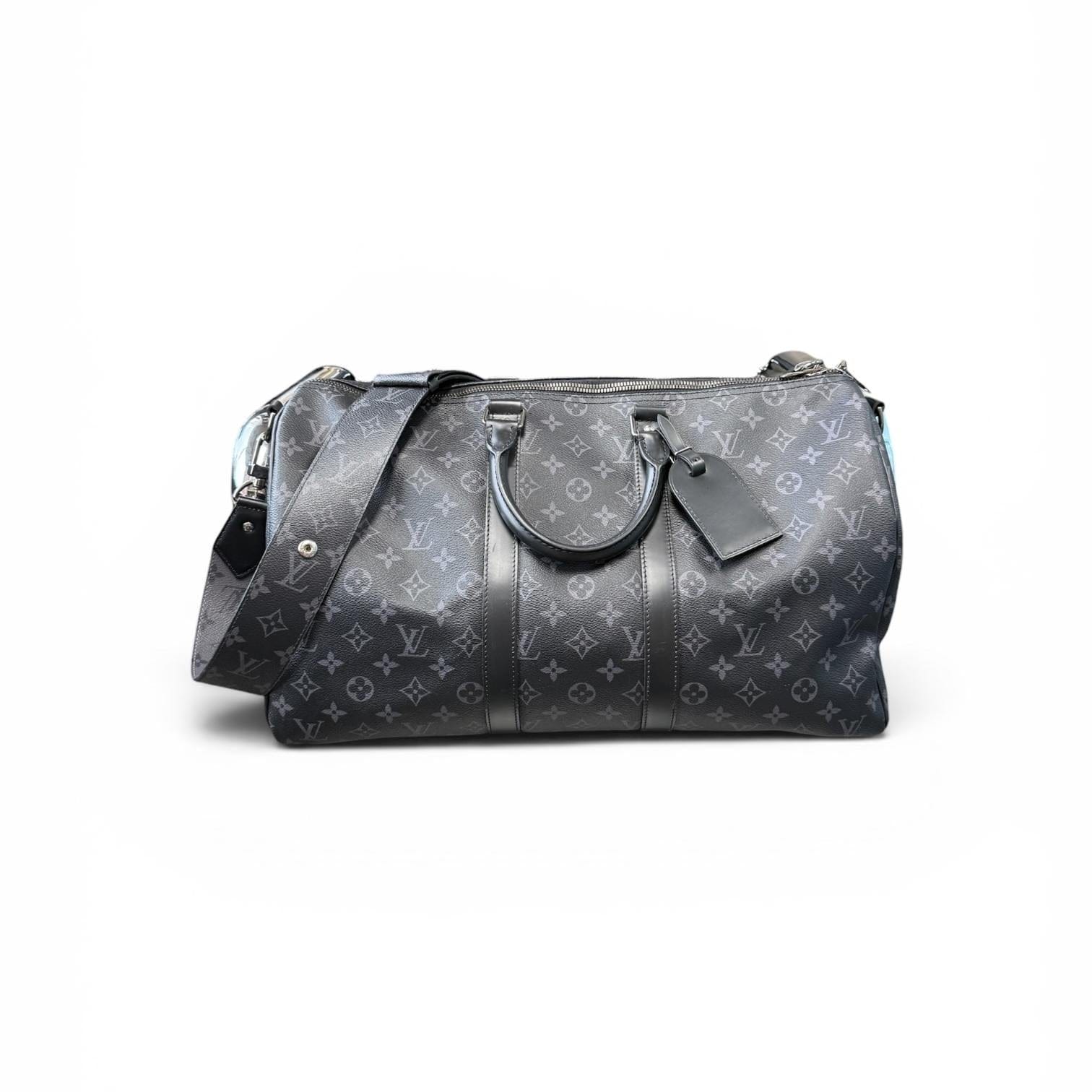Louis Vuitton Monogram Eclipse Keepall Bandouliere 45