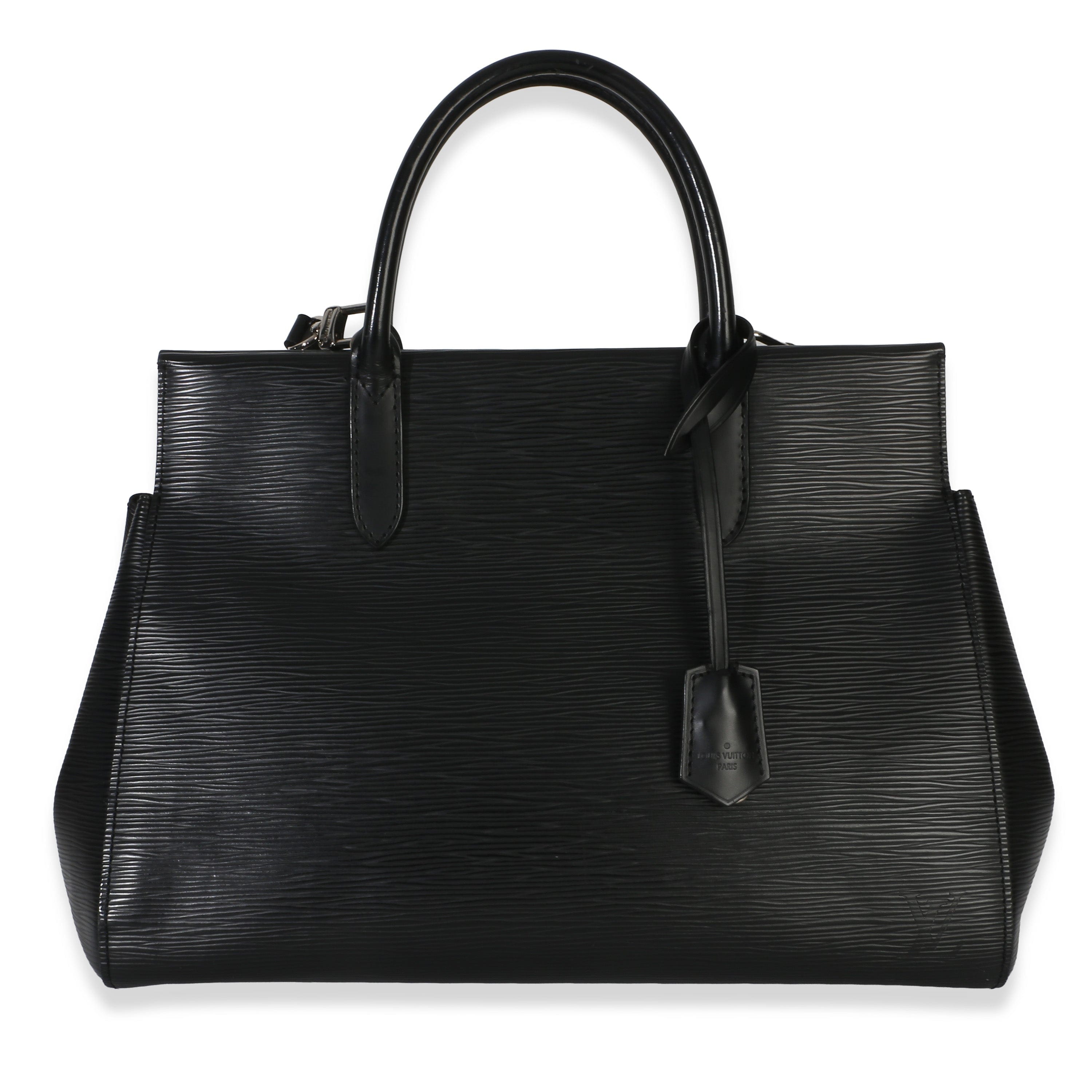 Louis Vuitton Black Epi Marly MM