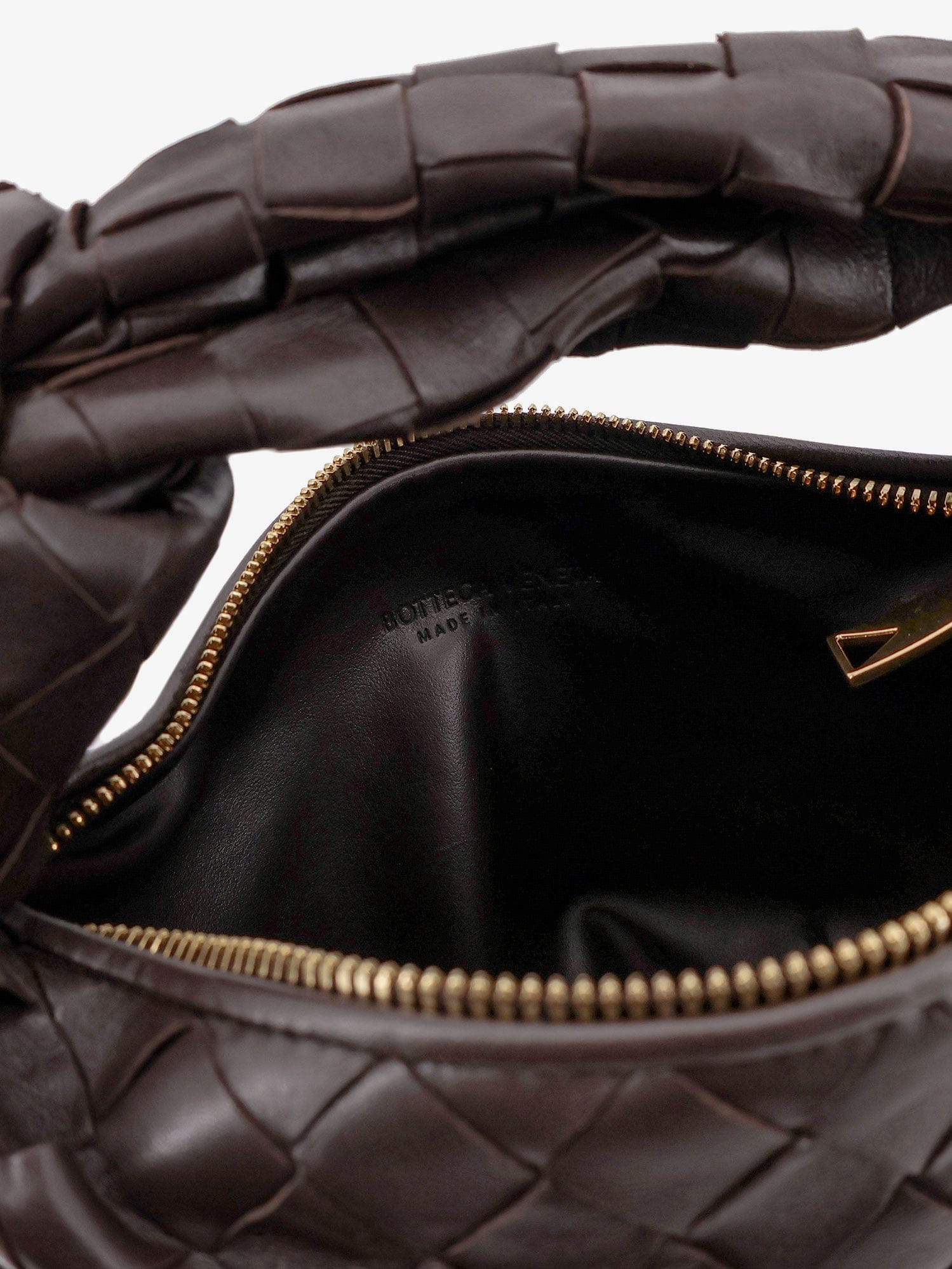 Bottega Veneta Mini Jodie leather handbag with Intrecciato motif