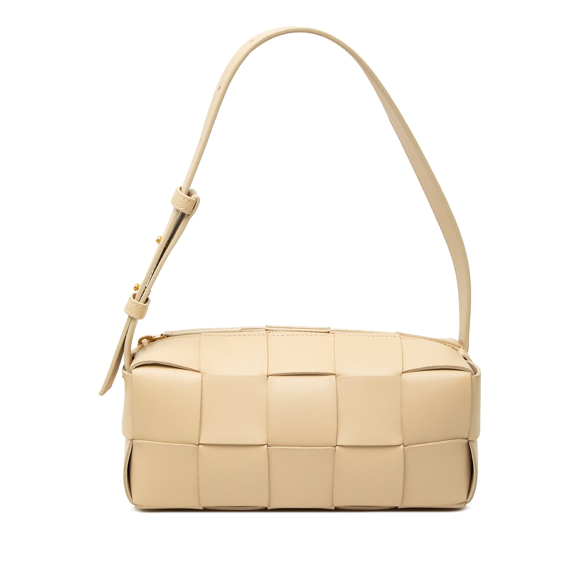 Bottega Veneta Small Nappa Intrecciato Brick Cassette