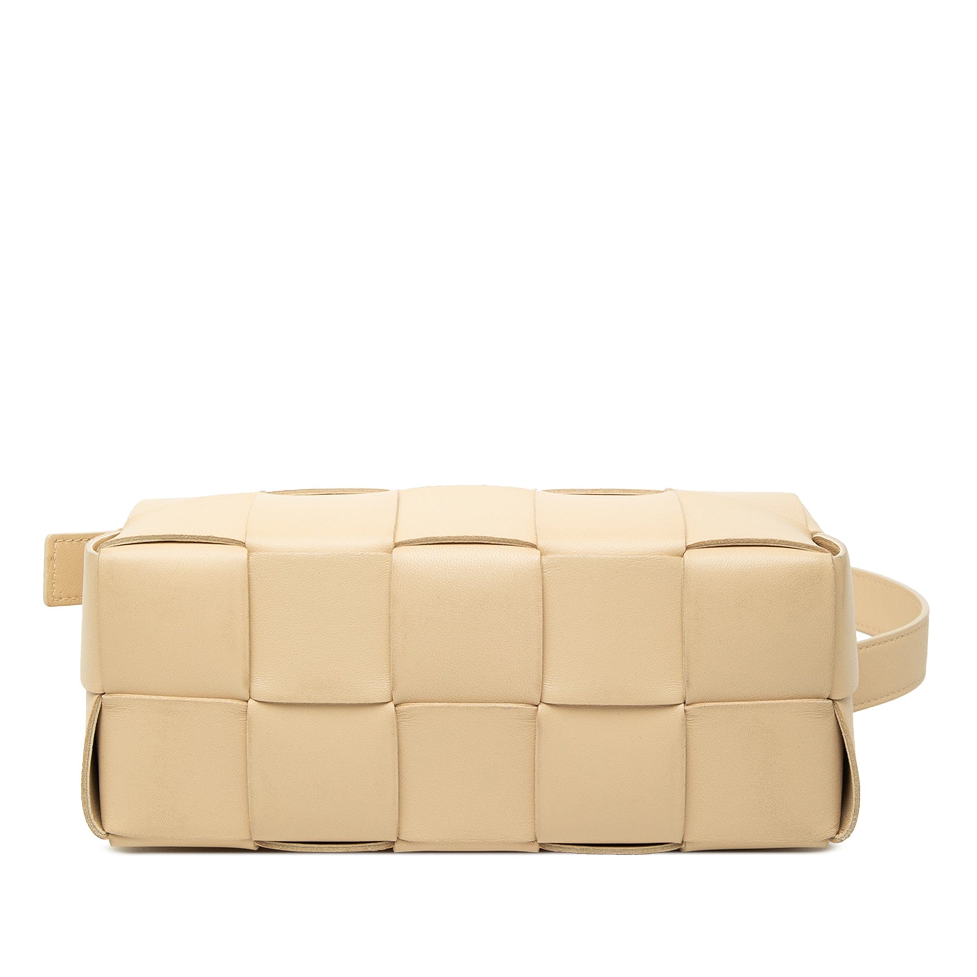 Bottega Veneta Small Nappa Intrecciato Brick Cassette