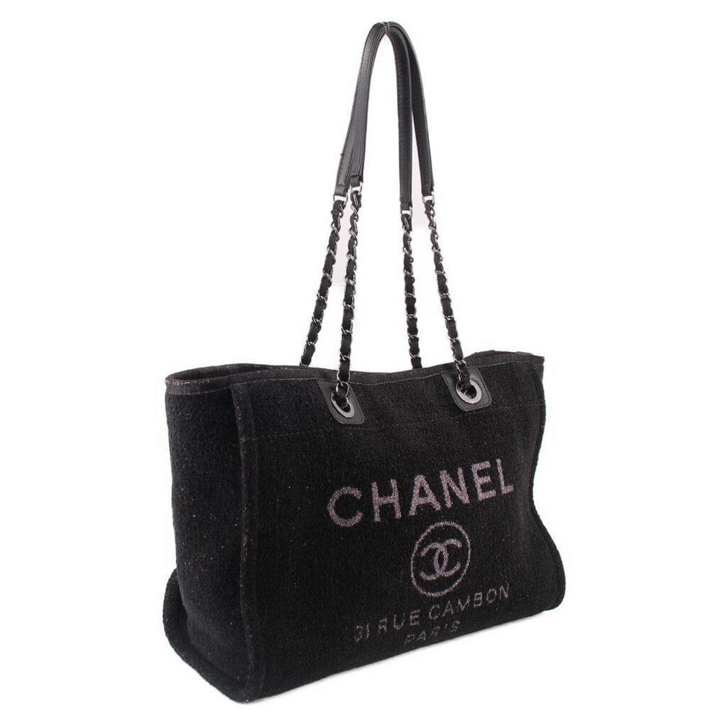 Chanel SMALL DEAUVILLE TOTES BLACK