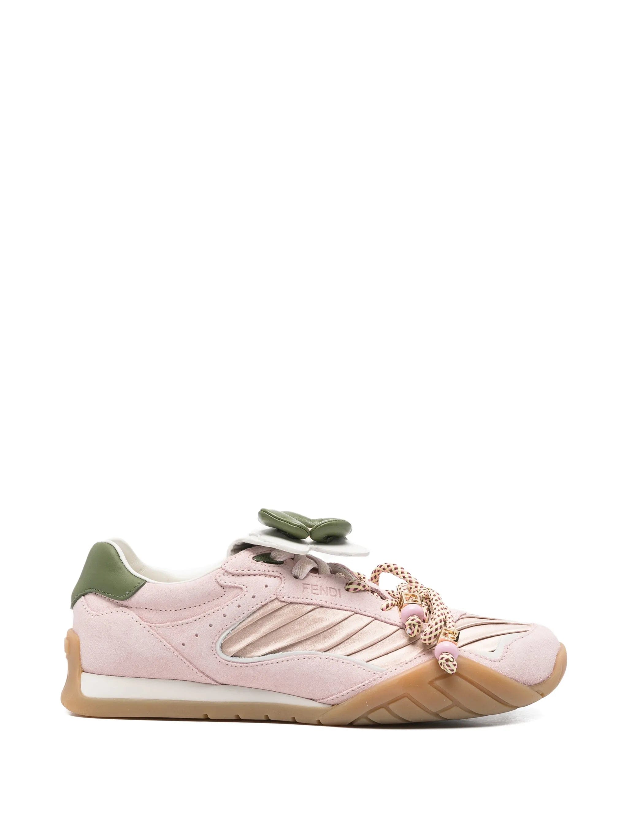 Fendi Wave Pulse lace - up low - top sneakers