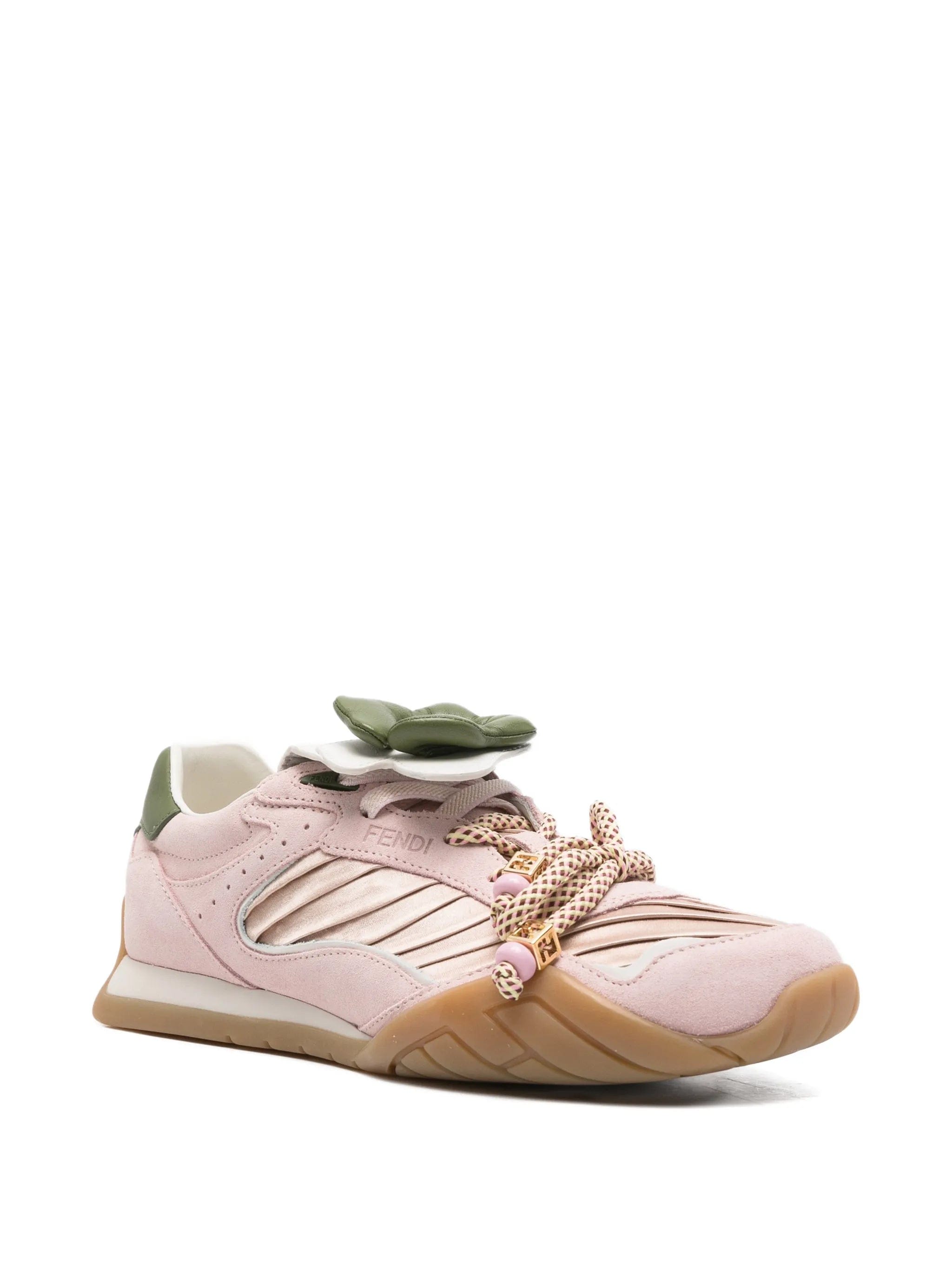 Fendi Wave Pulse lace - up low - top sneakers