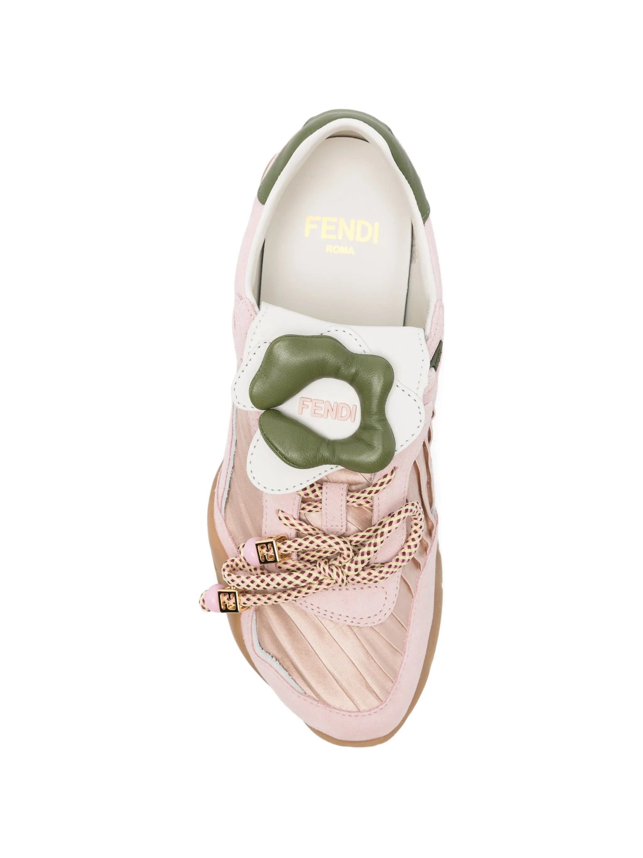 Fendi Wave Pulse lace - up low - top sneakers