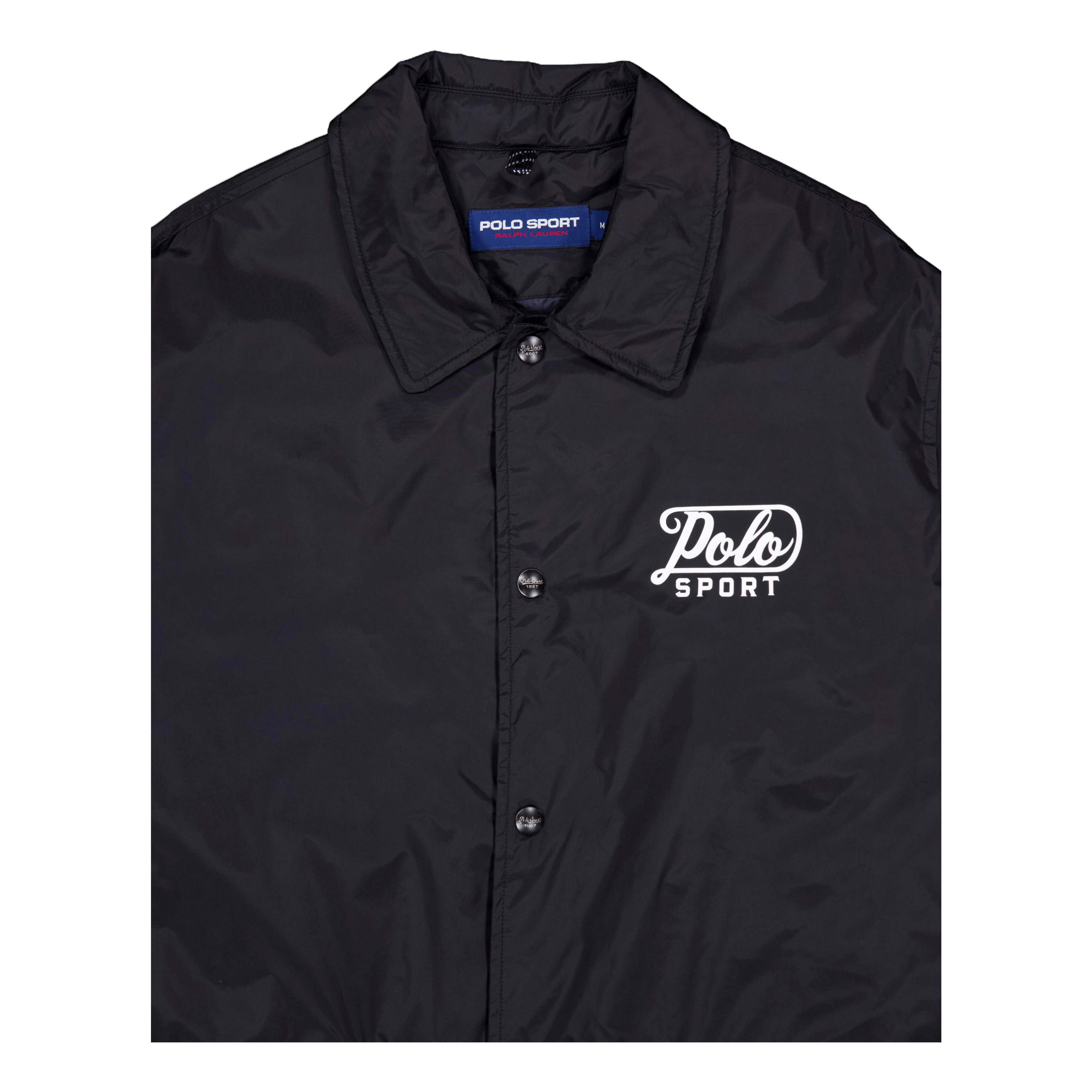 Polo Ralph Lauren Nylon - ps Coaches Jacket Polo Black