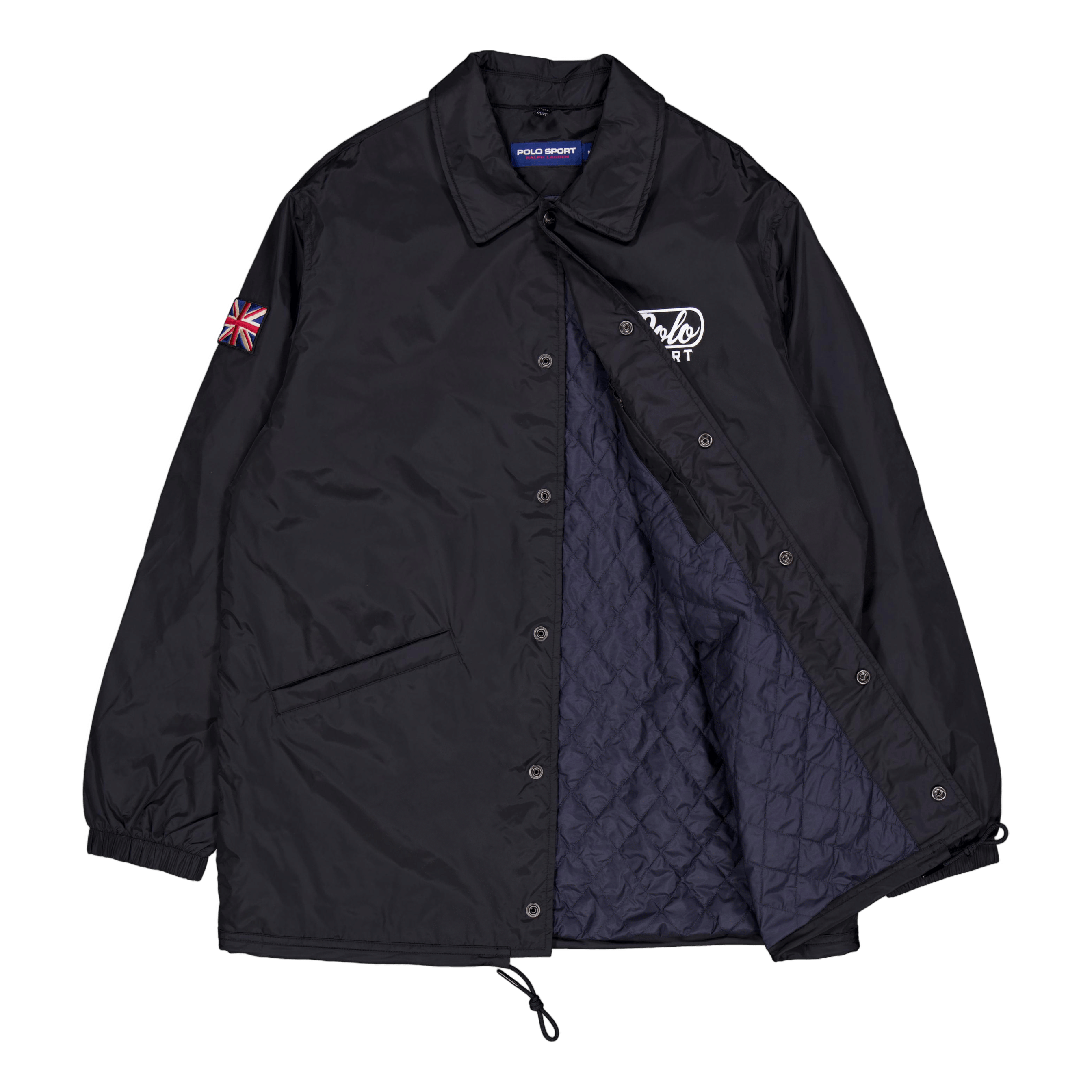 Polo Ralph Lauren Nylon - ps Coaches Jacket Polo Black