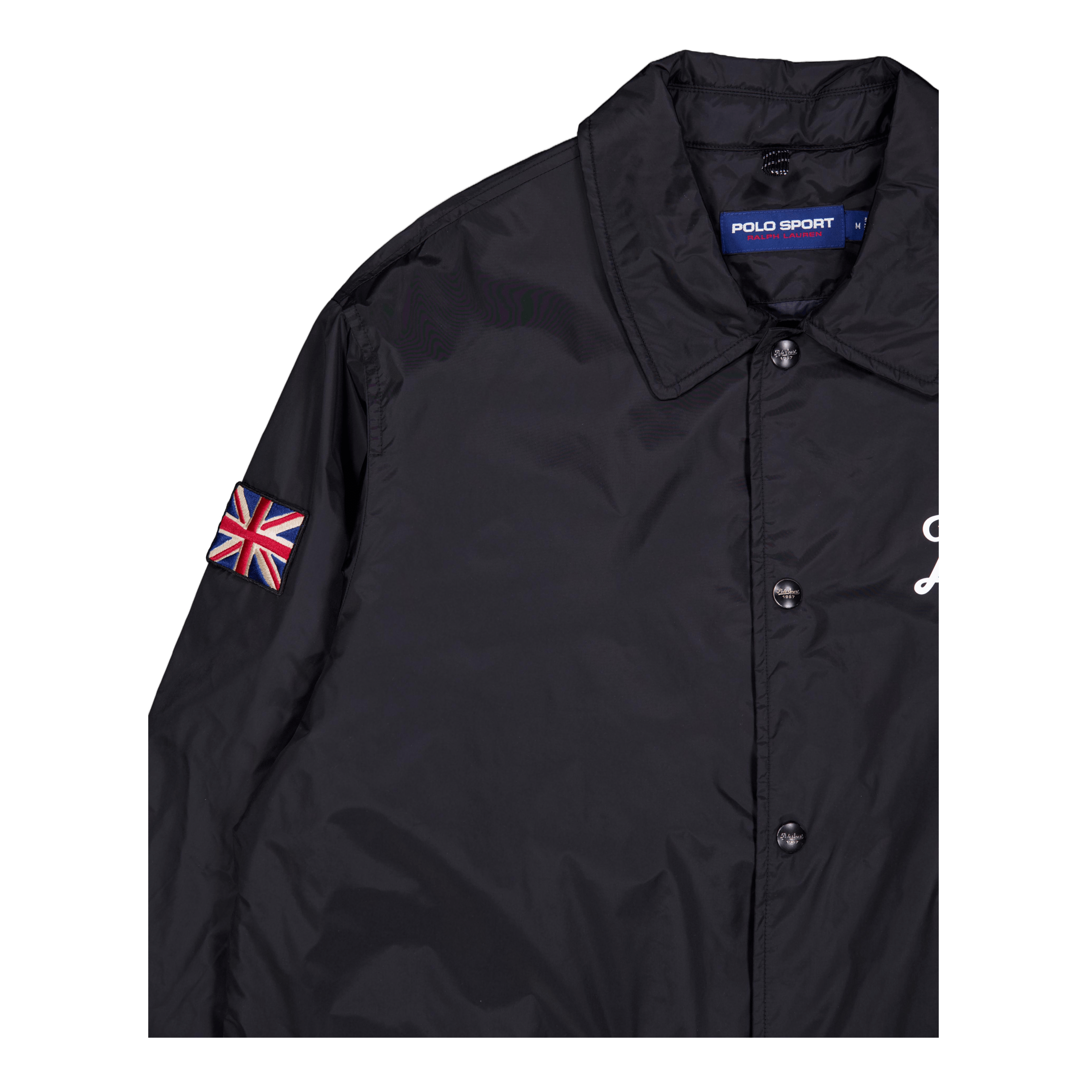 Polo Ralph Lauren Nylon - ps Coaches Jacket Polo Black