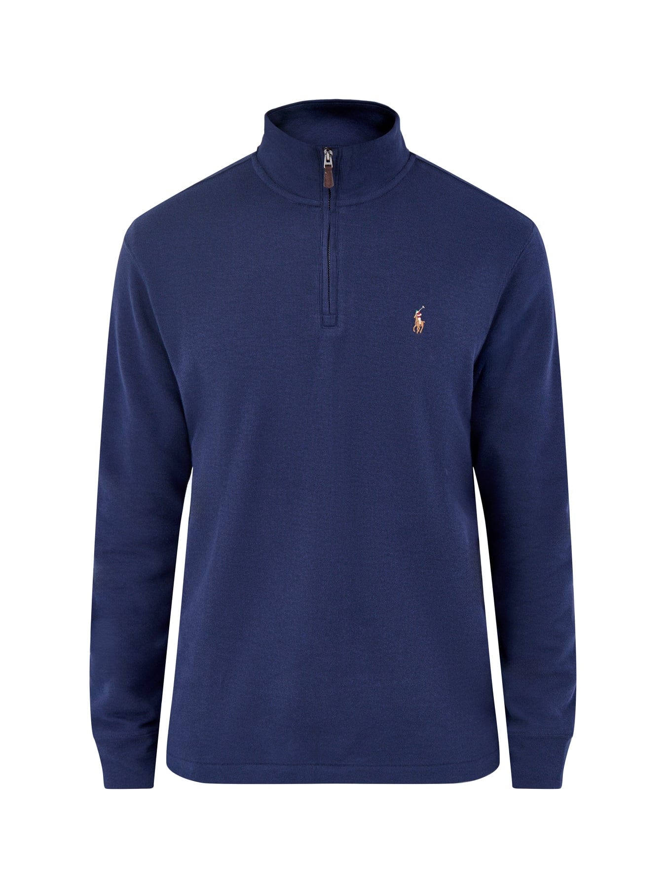 Polo Ralph Lauren Ribbed Cotton 1/4 Zip Sweat