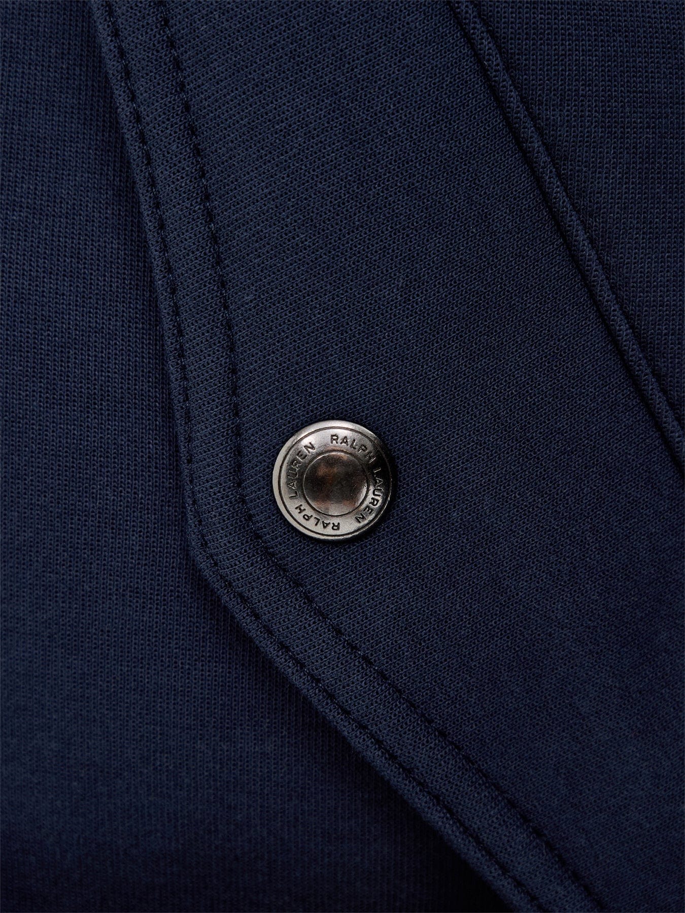 Polo Ralph Lauren Double Knit Bomber Jacket Navy