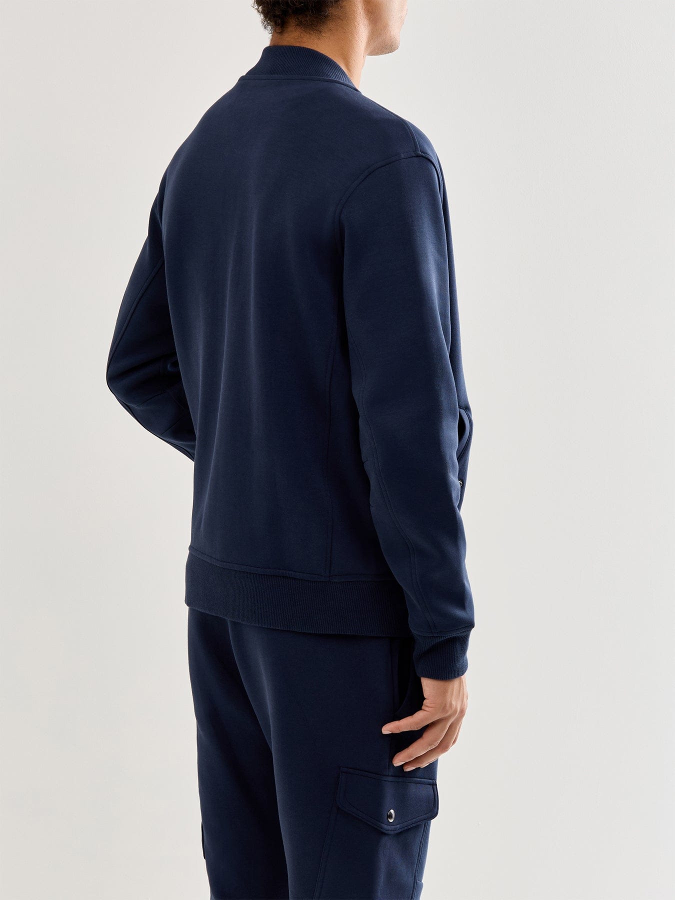Polo Ralph Lauren Double Knit Bomber Jacket Navy