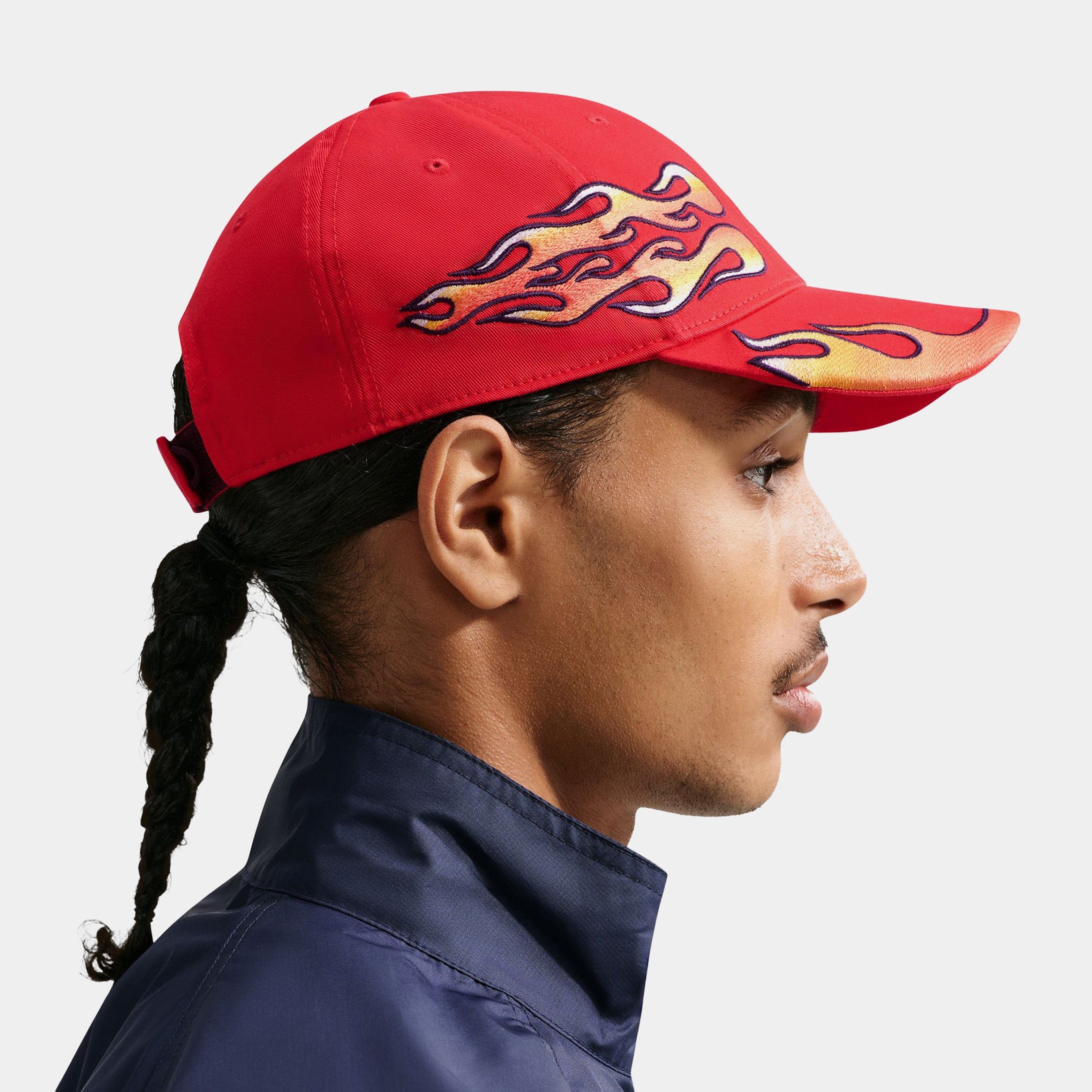 Nike Club Structured OG Frame Mens Hat (University Red)