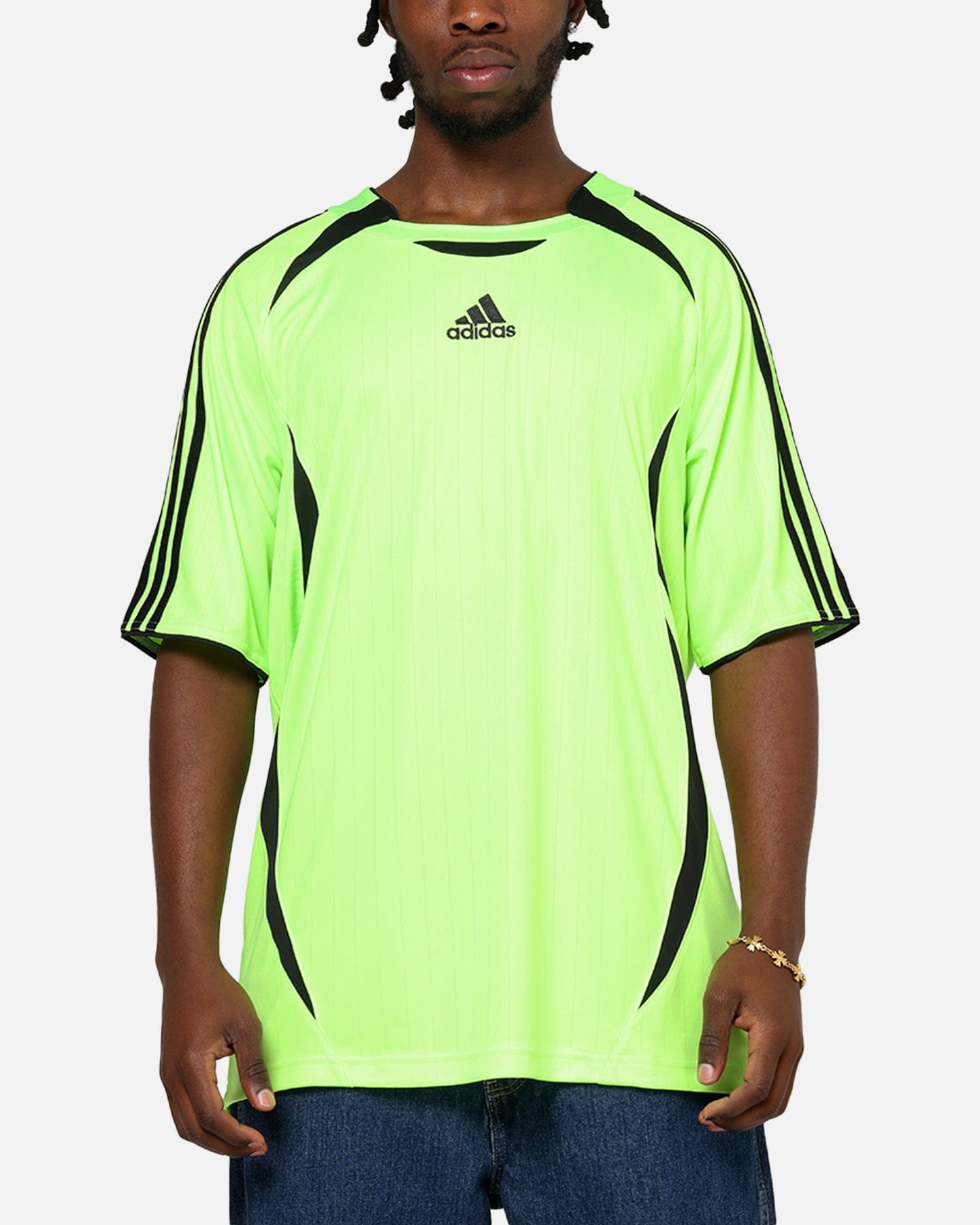 adidas Teamgeist T - Shirt Green/Black