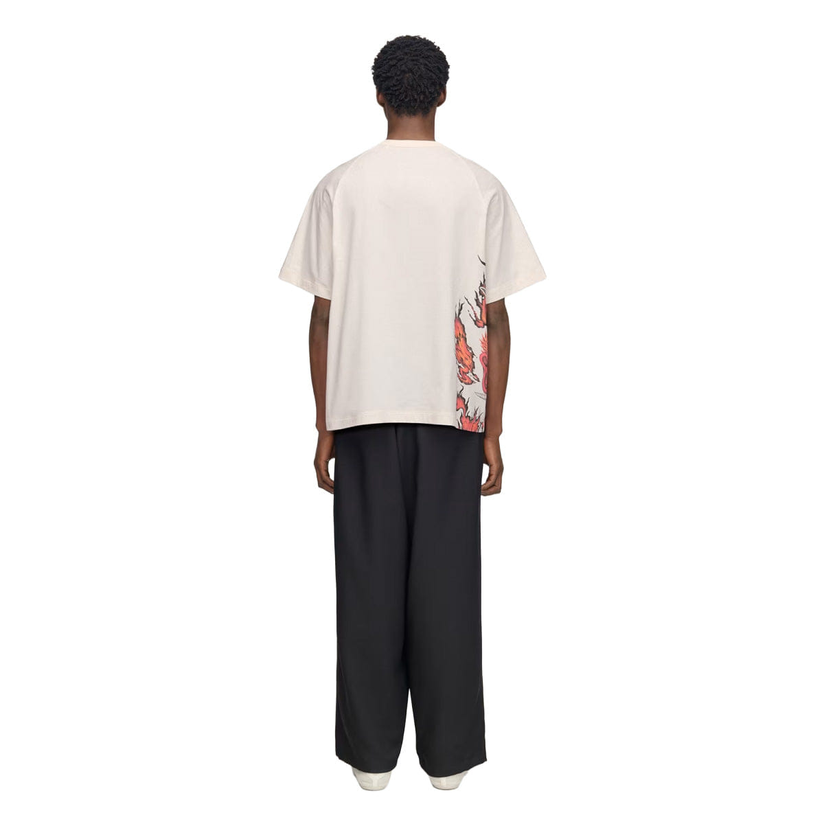 adidas Y - 3 GRAPHIC SHORT SLEEVE T-Shirt White