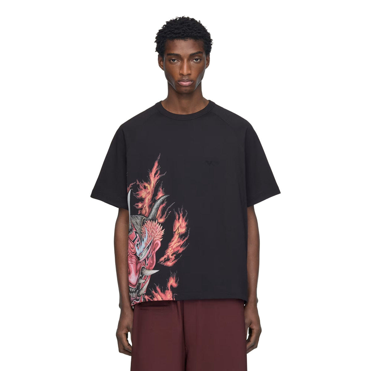 adidas Y - 3 GRAPHIC SHORT SLEEVE T-Shirt Black