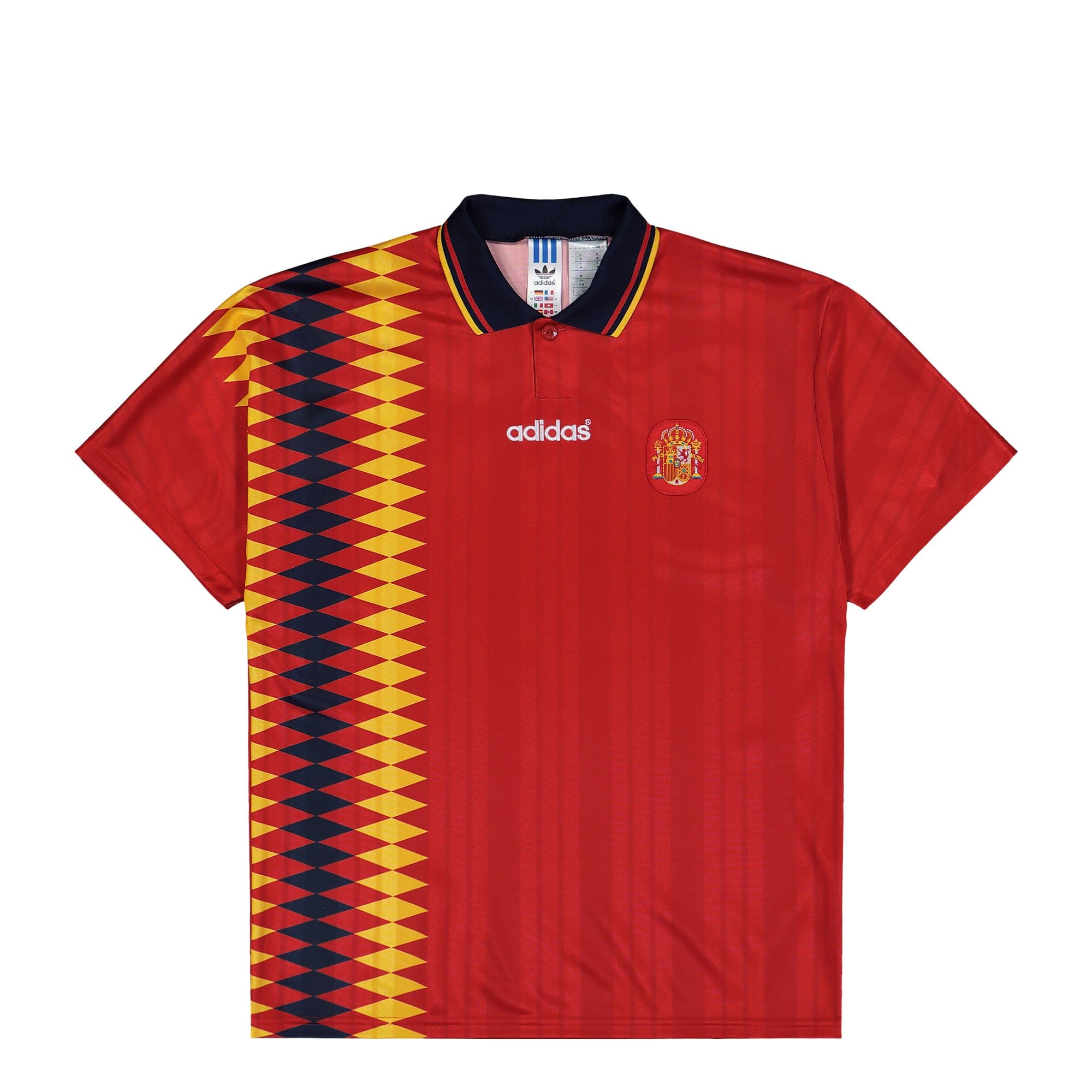 adidas FEF Spain Home Jersey 94