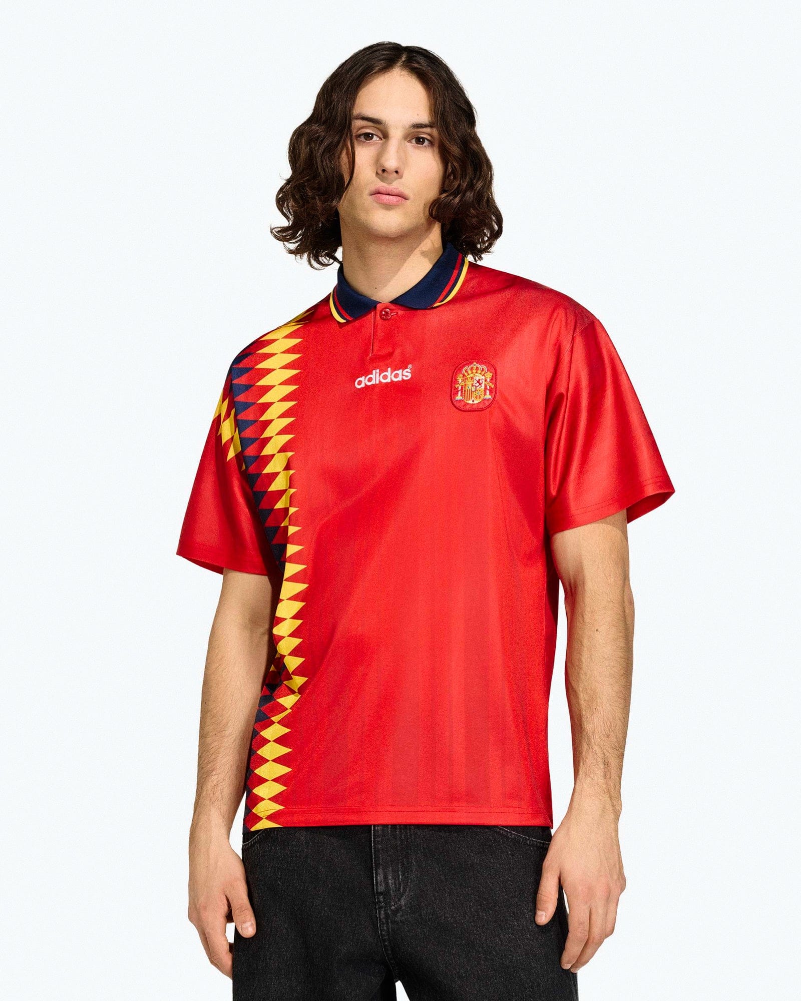 adidas FEF Spain Home Jersey 94