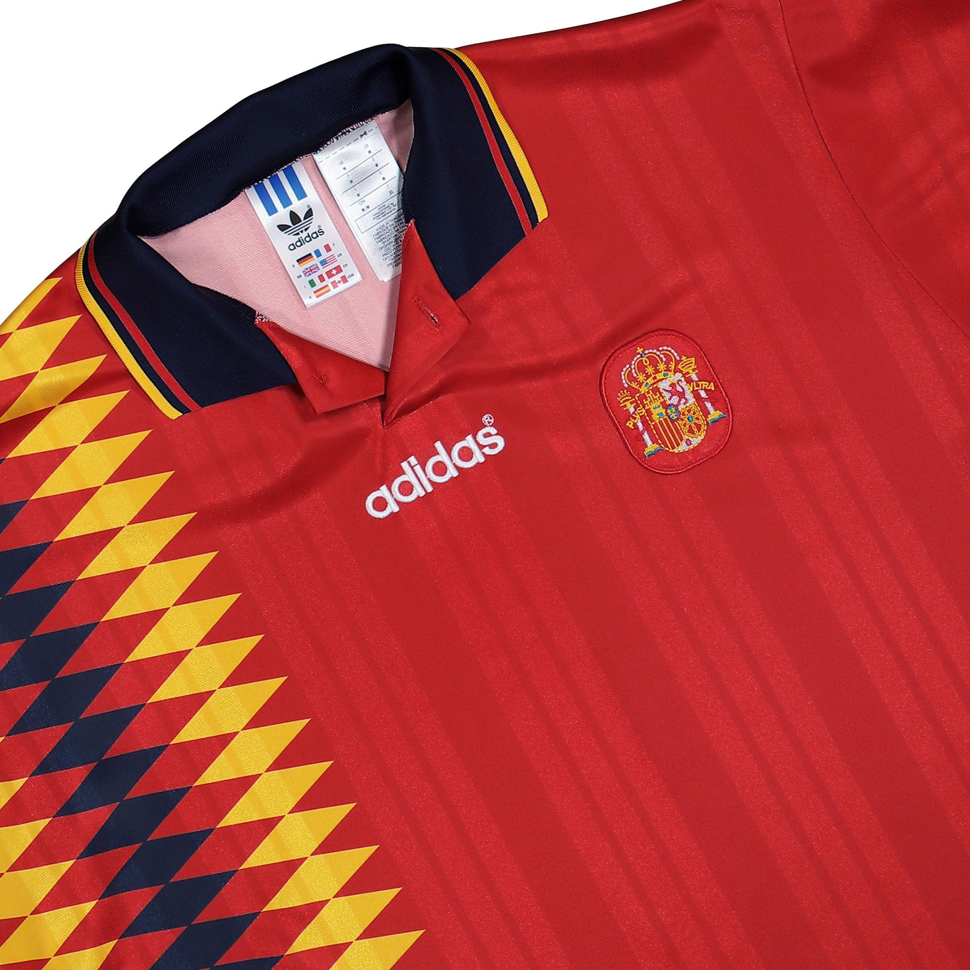 adidas FEF Spain Home Jersey 94