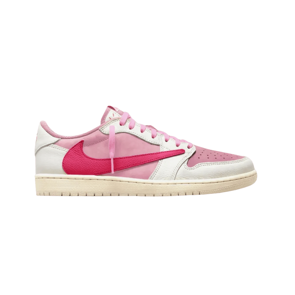 Travis Scott x Air Jordan 1 Retro Low OG Muslin Pink
