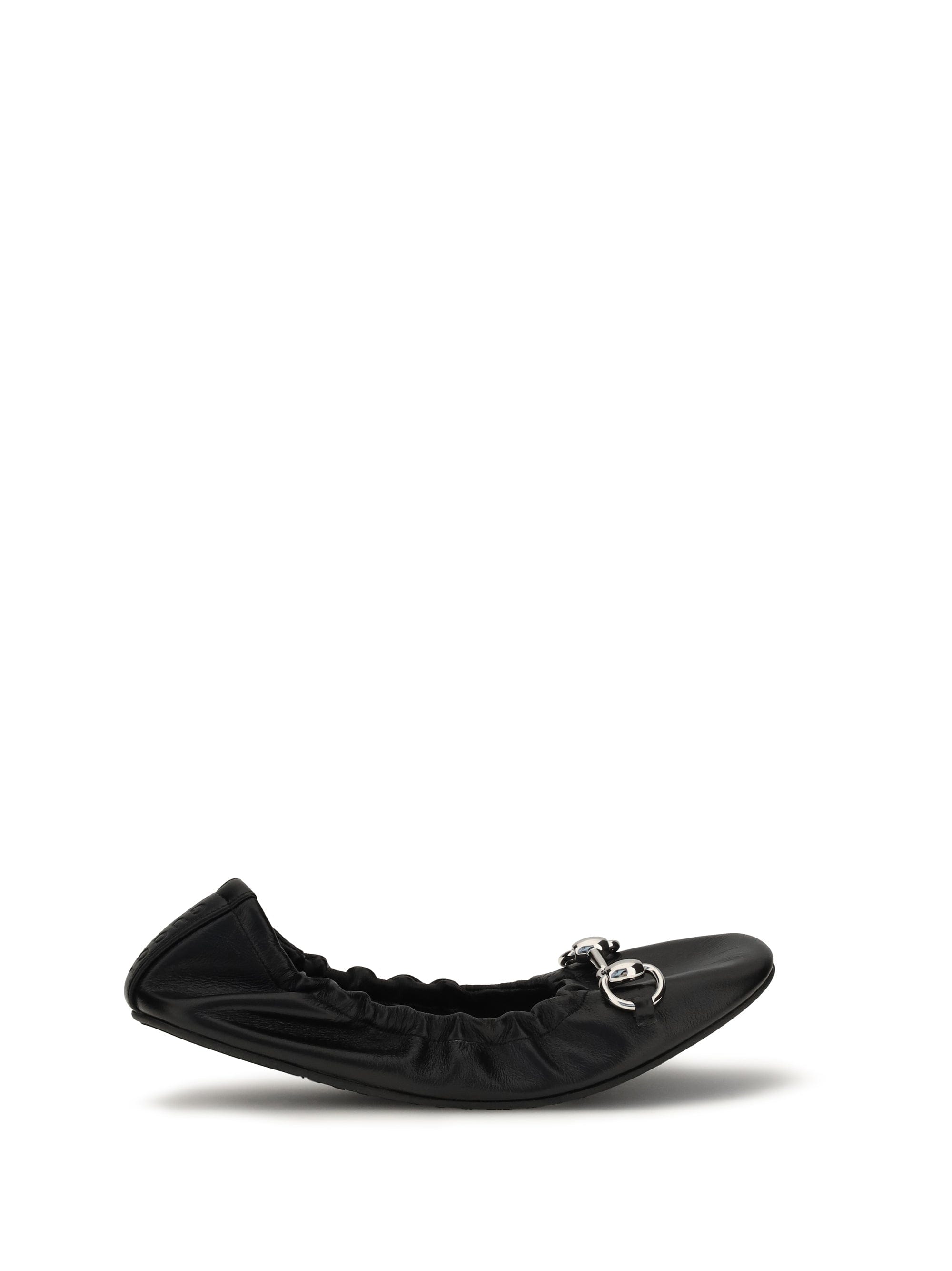 Gucci Prima Ballet Flat — Black
