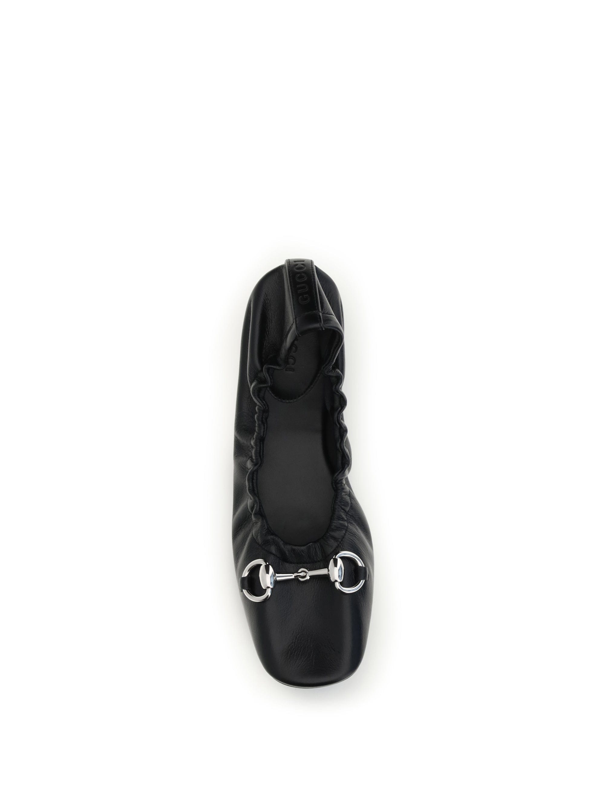Gucci Prima Ballet Flat — Black