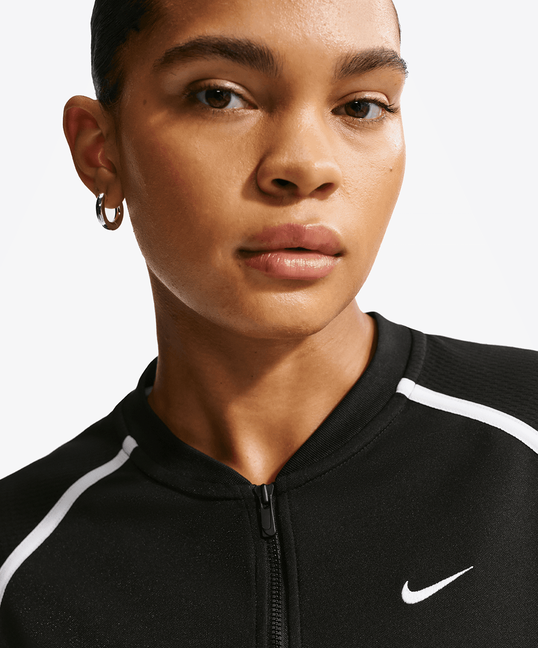 NIKE | OVERSIZED TOP { BLACK/BLACK/WHITE/WHITE