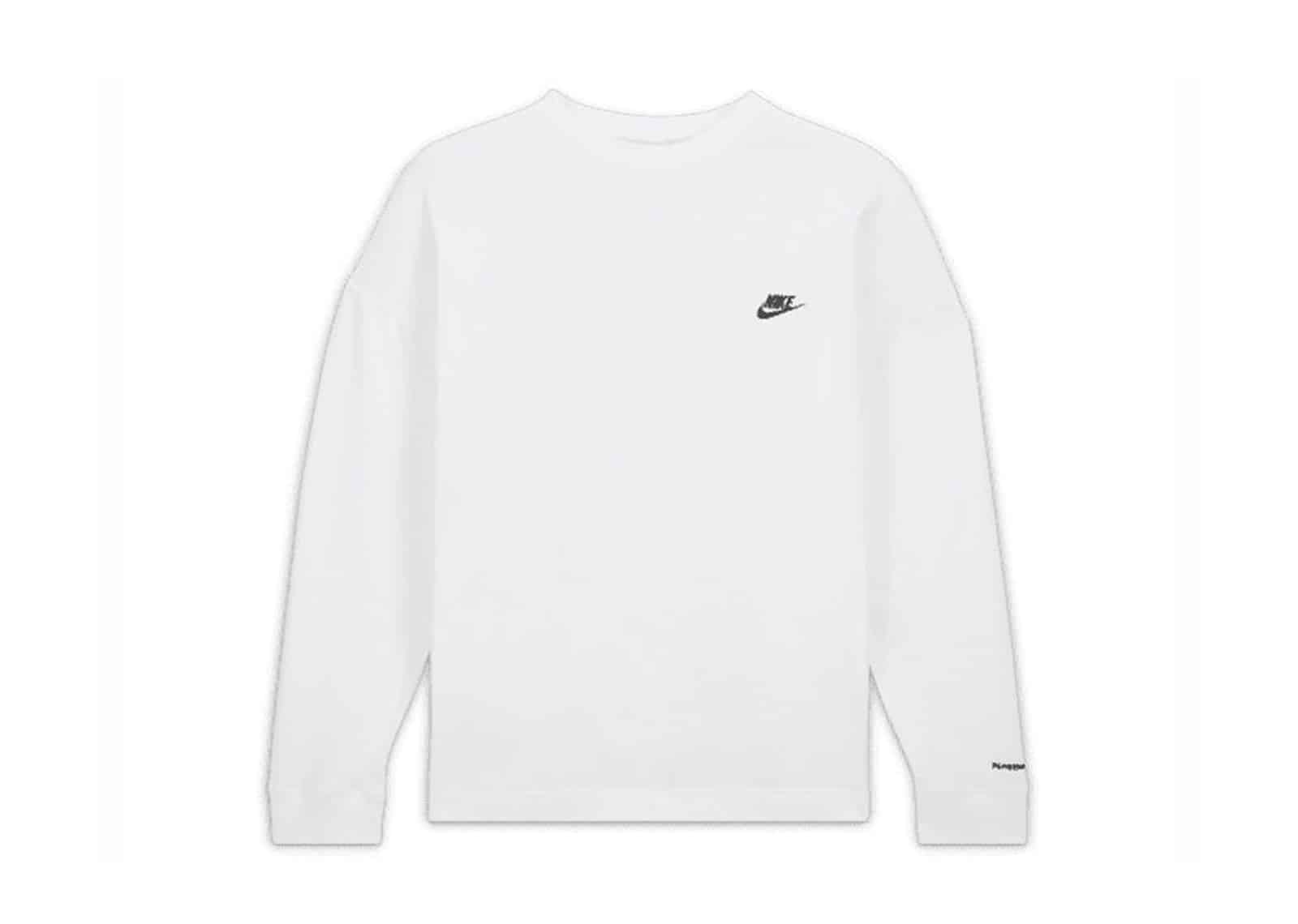 Nike x Peaceminusone G - Dragon Long Sleeve T-Shirt White (Asia Sizing)