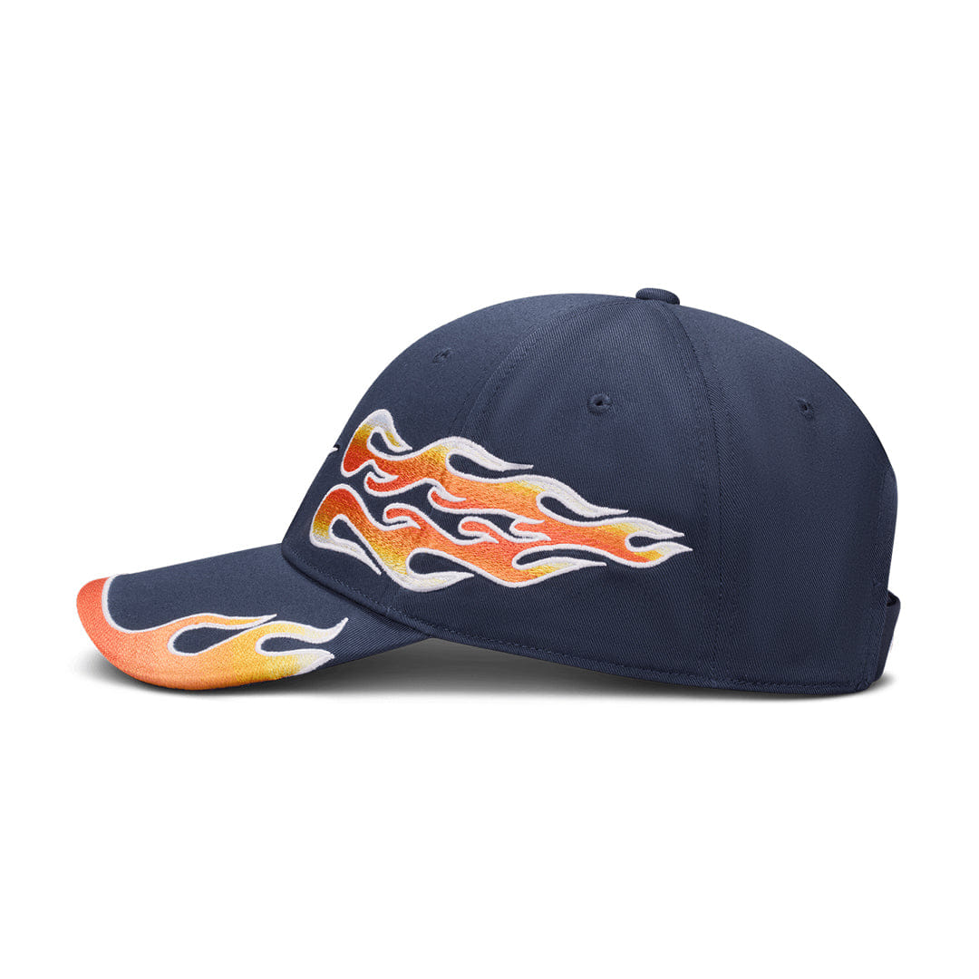 Nike CLUB STRUCTURED OG FLAME CAP MIDNIGHT NAVY