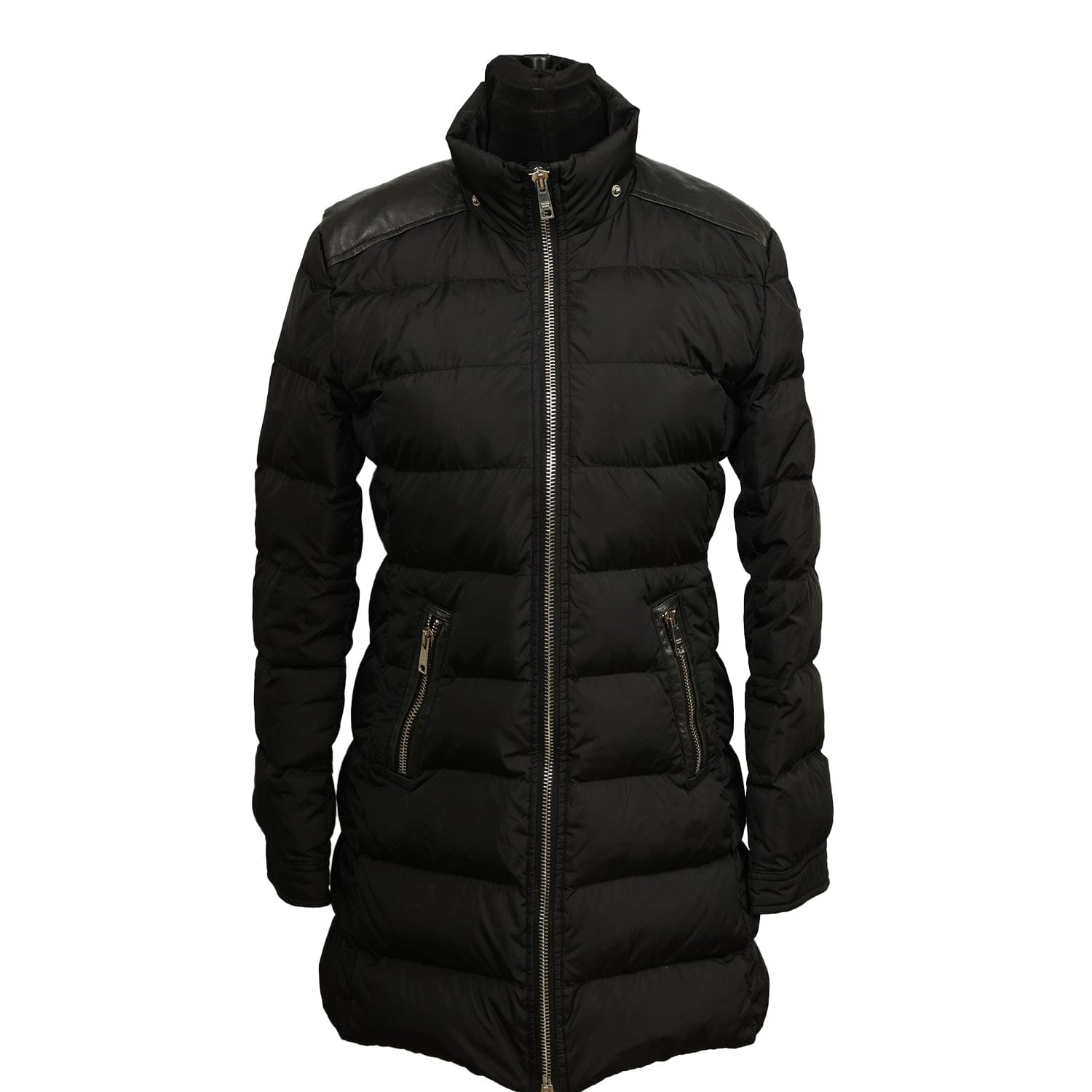 PRADA SIZE:40/S BLACK PUFFER JACKET