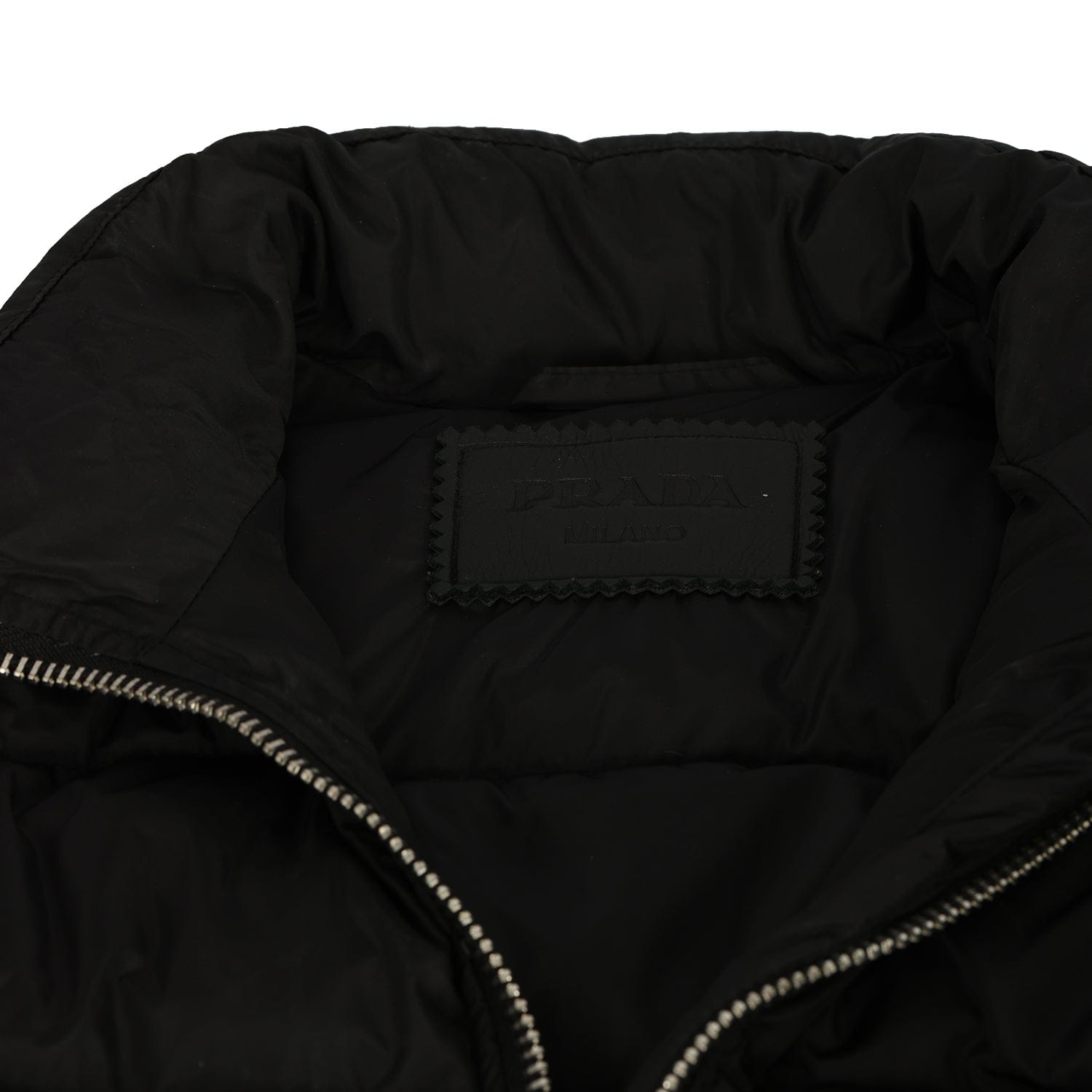 PRADA SIZE:40/S BLACK PUFFER JACKET