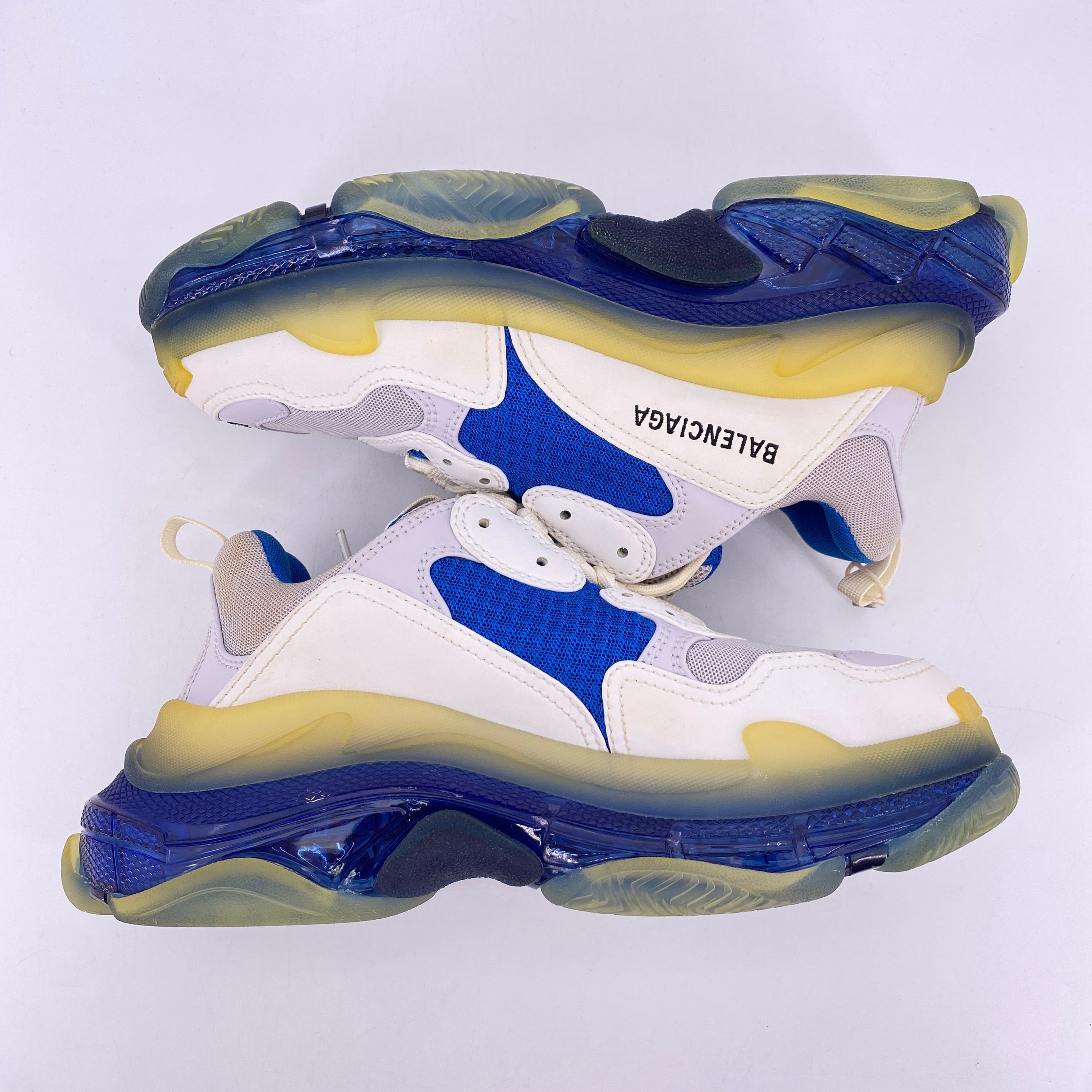 Balenciaga Triple S White Blue New Size 40