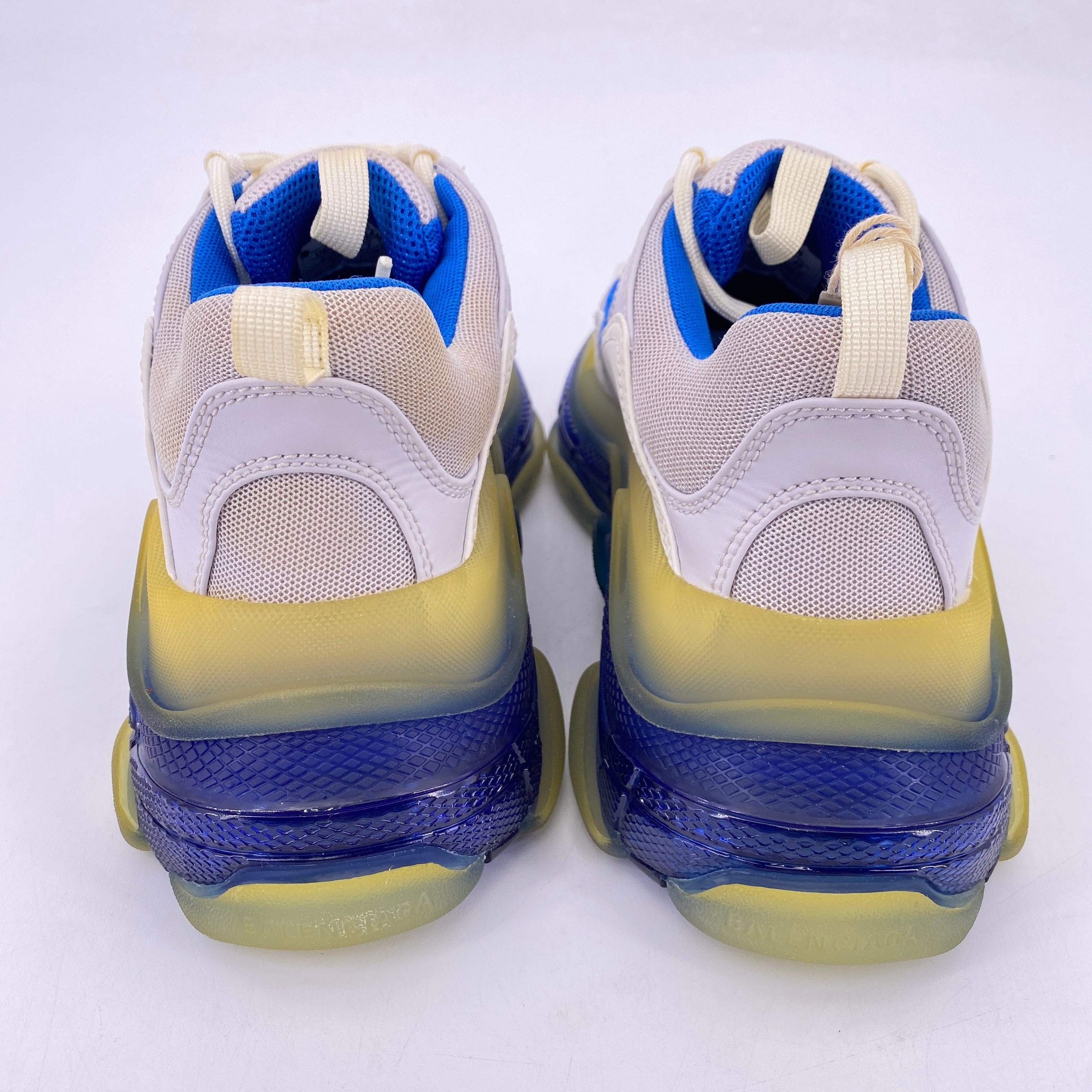 Balenciaga Triple S White Blue New Size 40