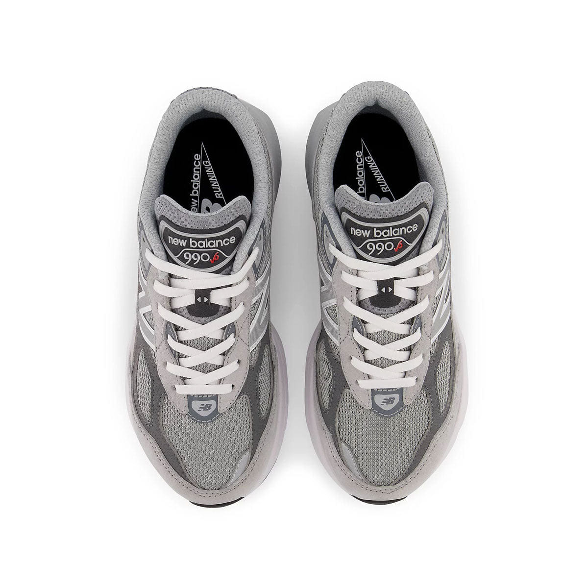New Balance Kids 990v6 Grey Silver