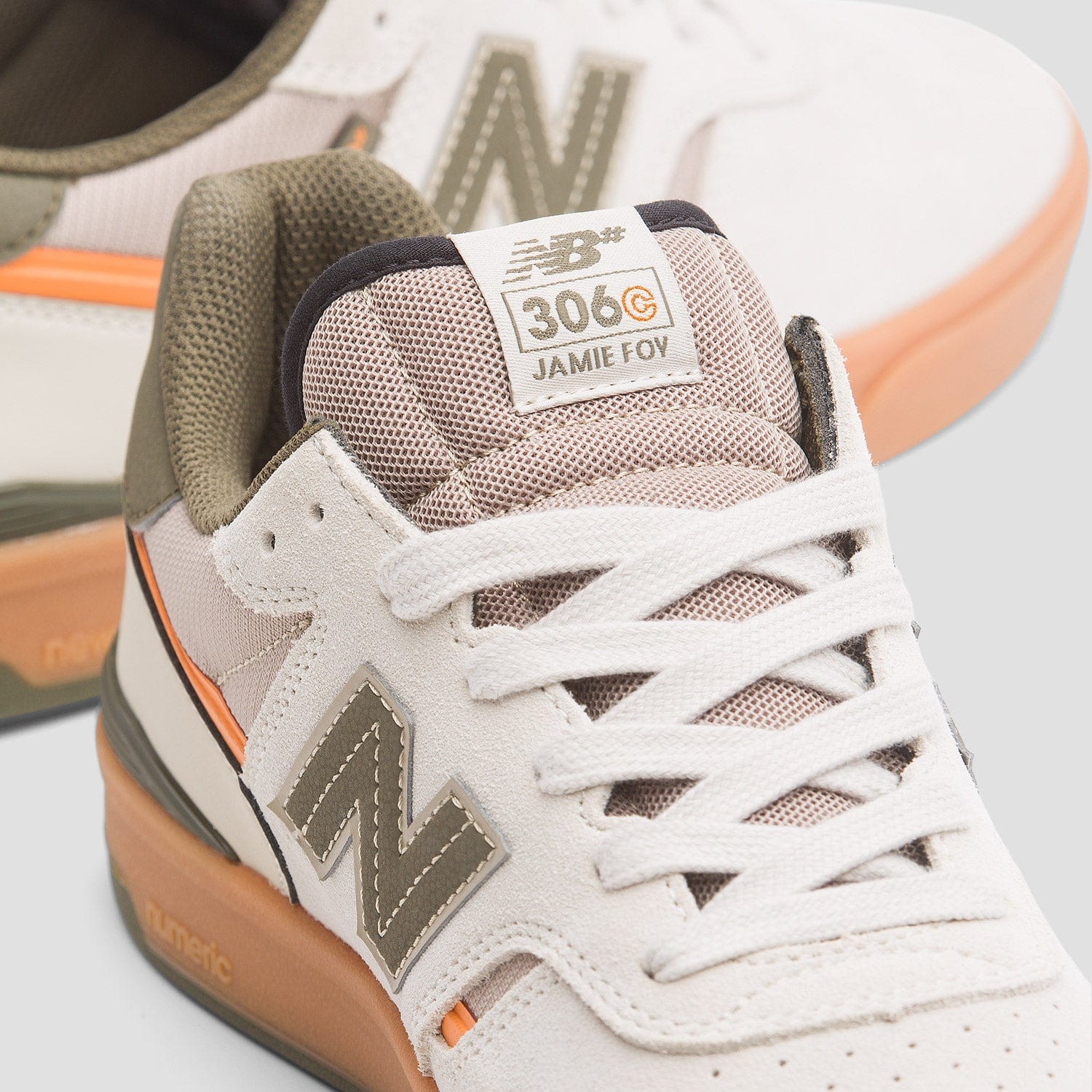 New Balance Jamie Foy 306 Cupsole Skate Shoes Timberwolf / Tan / Olive
