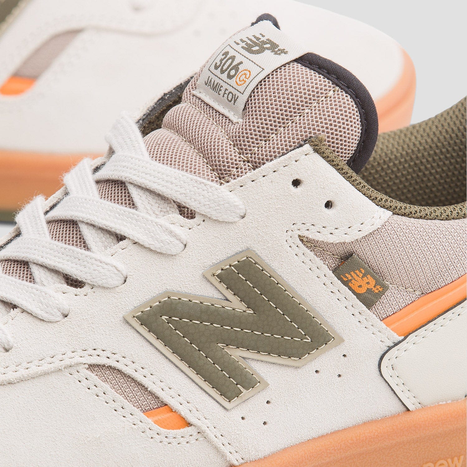 New Balance Jamie Foy 306 Cupsole Skate Shoes Timberwolf / Tan / Olive