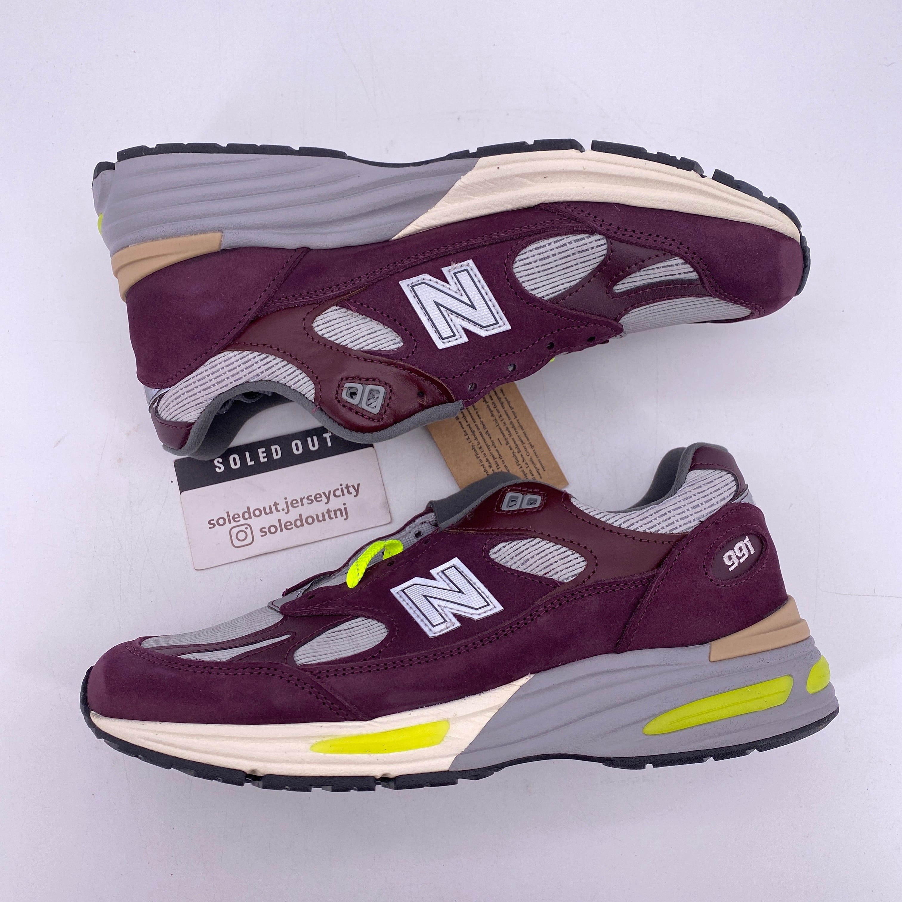New Balance 991v2 Patta Pickled Beet 2023 New Size 7.5