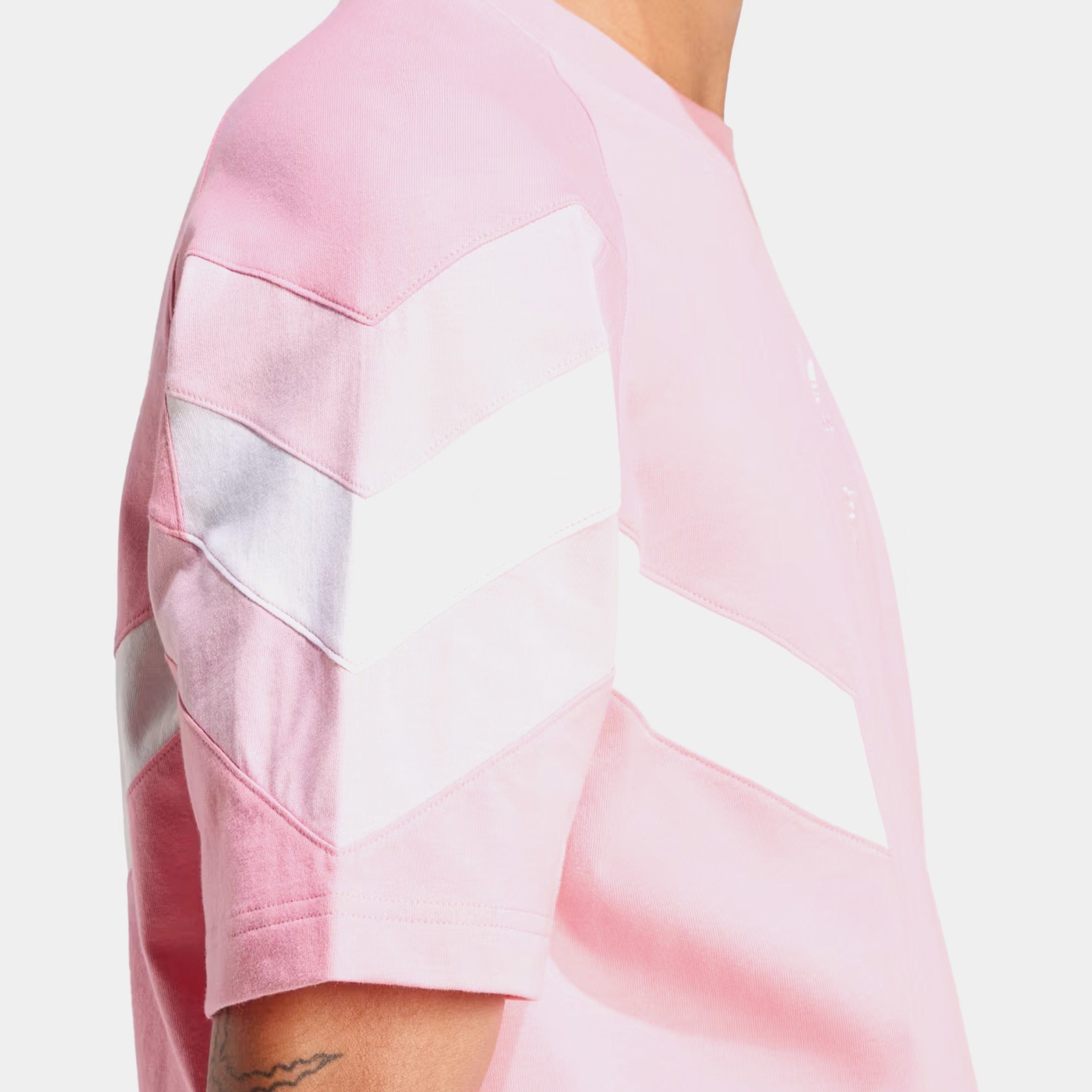 adidas Inter Miami CF Originals Mens Short Sleeve Shirt (Easy Pink/White)