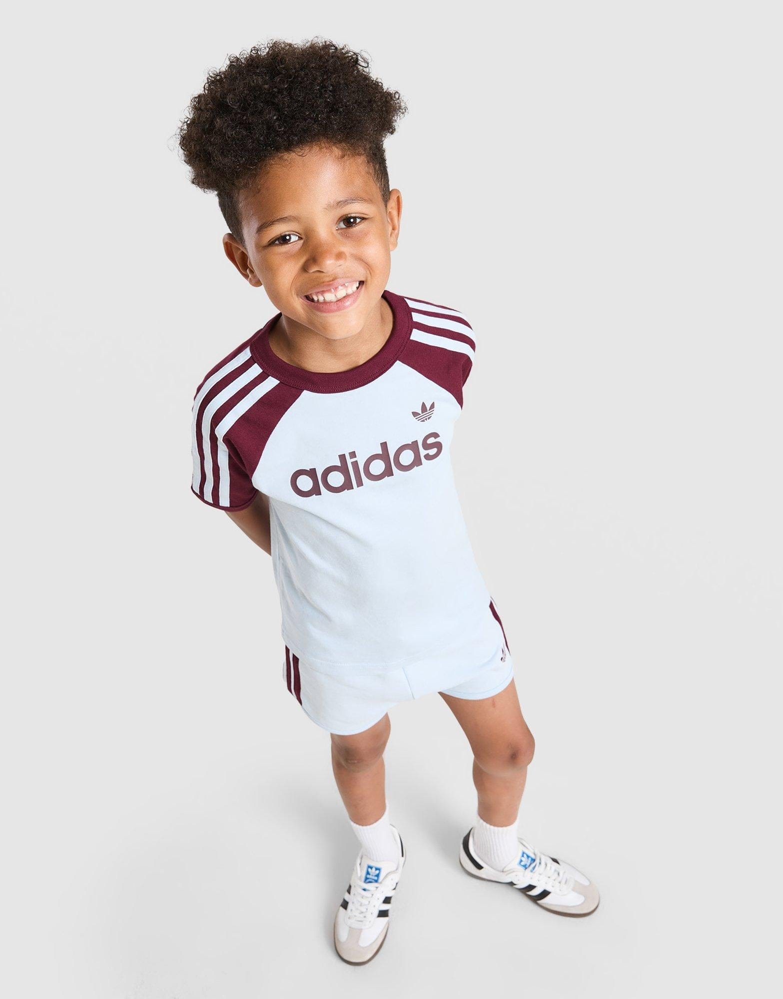 adidas Football T - Shirt/Sprinter Shorts Set Children