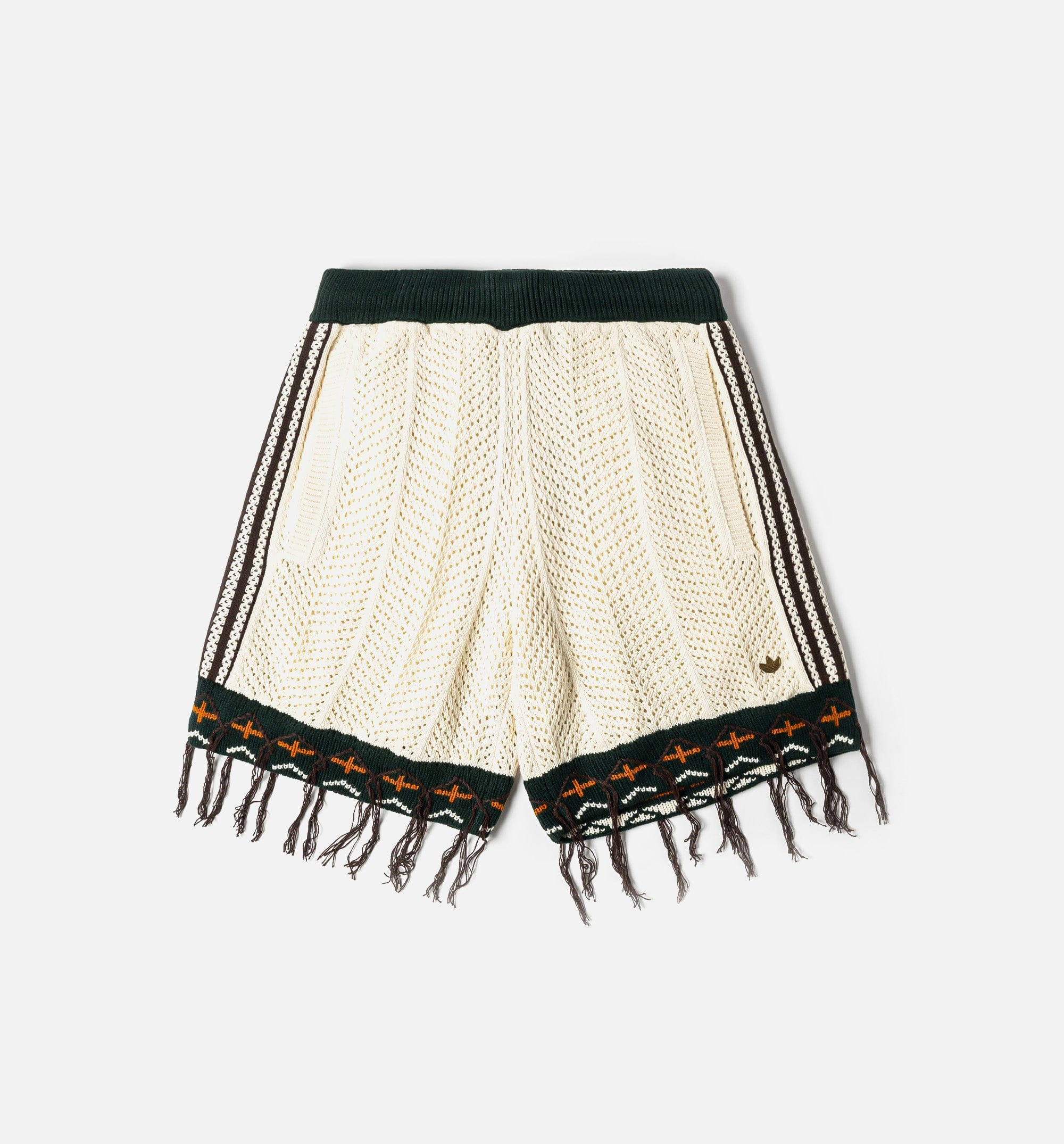 adidas Clot x Adidas Knitted Mens Short - Cream White