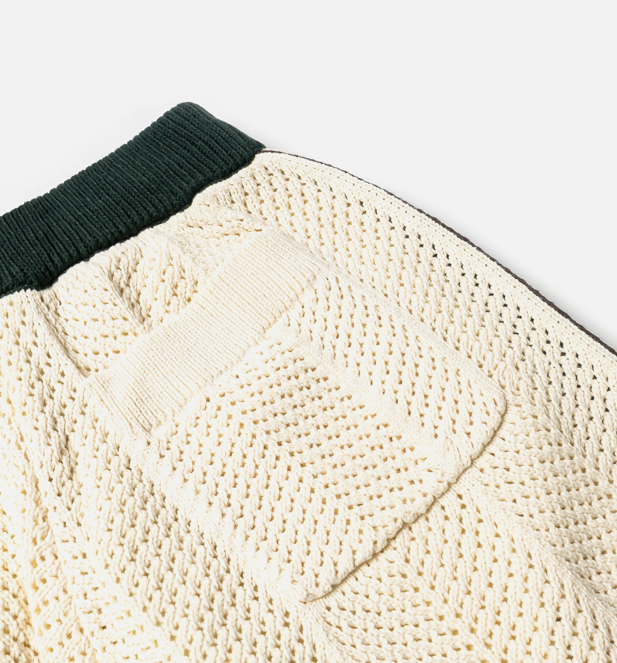 adidas Clot x Adidas Knitted Mens Short - Cream White