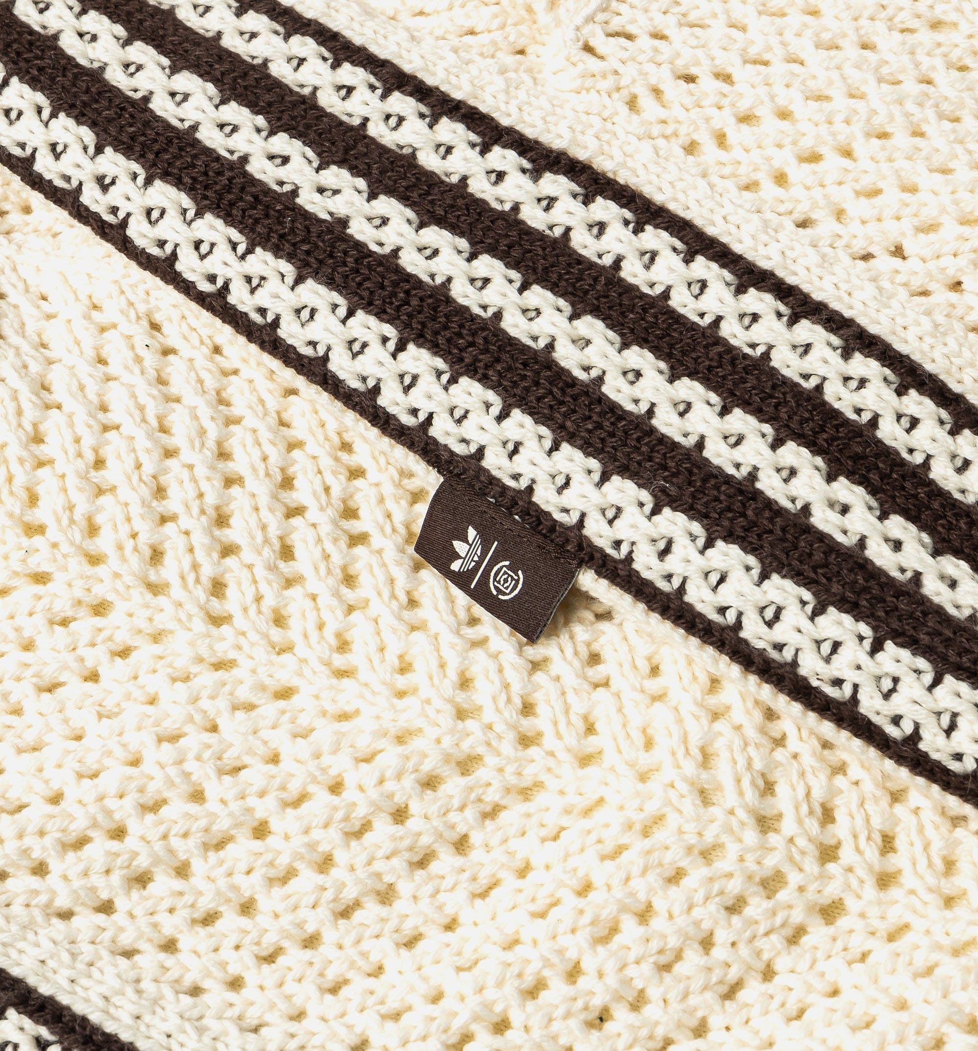 adidas Clot x Adidas Knitted Mens Short - Cream White