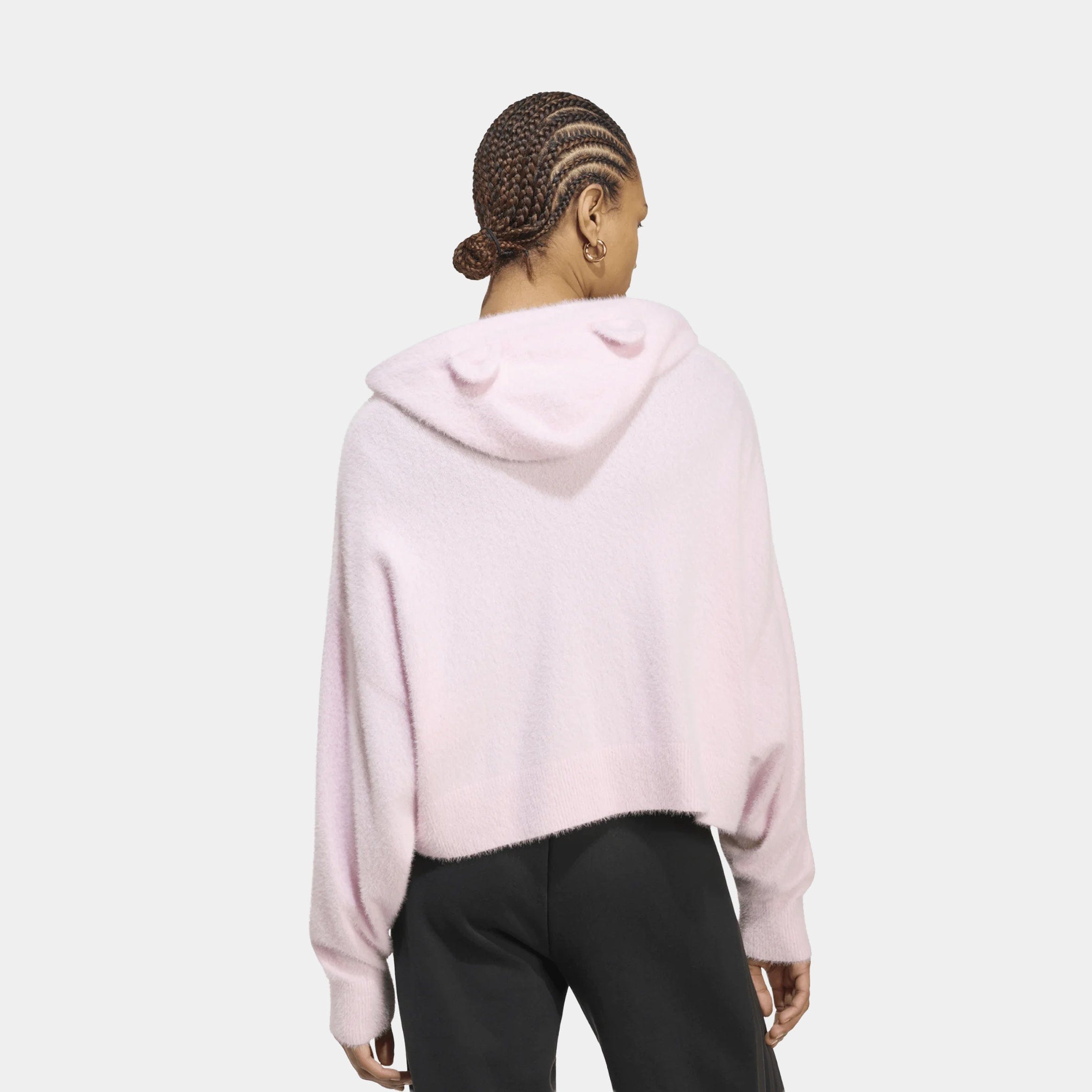 adidas Care Bears Cardigan Womens Hoodie (Clear Pink)