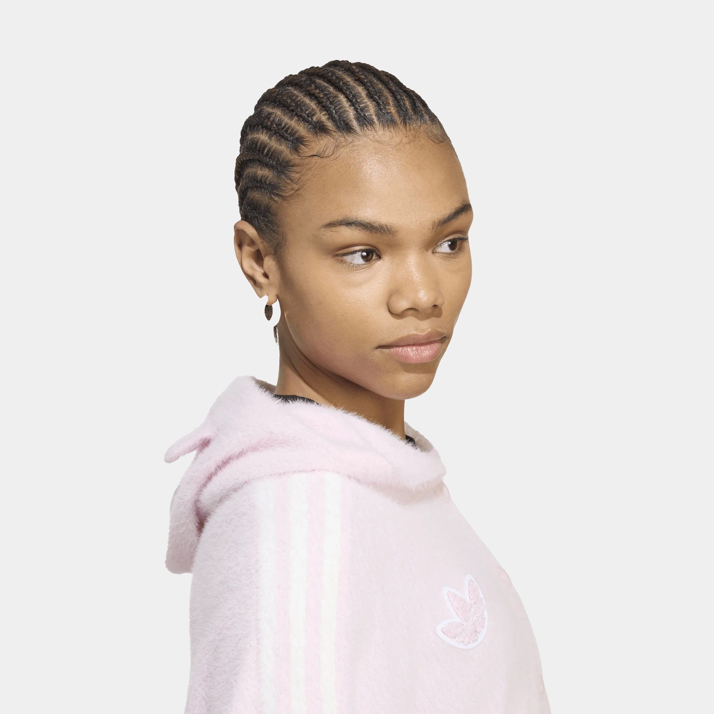 adidas Care Bears Cardigan Womens Hoodie (Clear Pink)