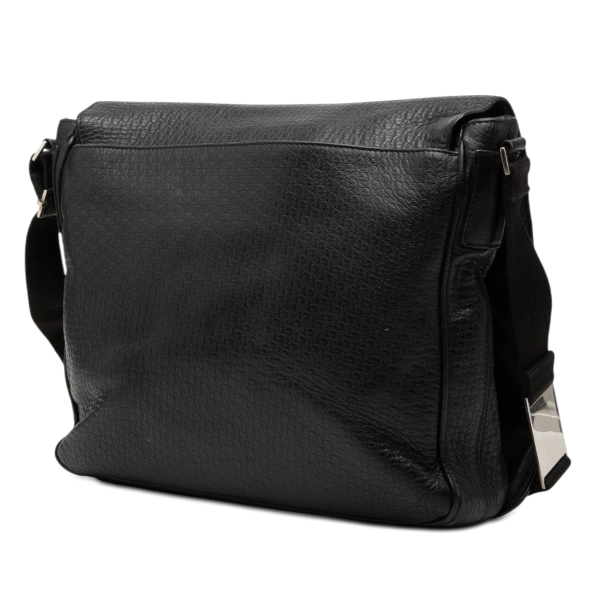 Diorissimo Embossed Leather Messenger Bag