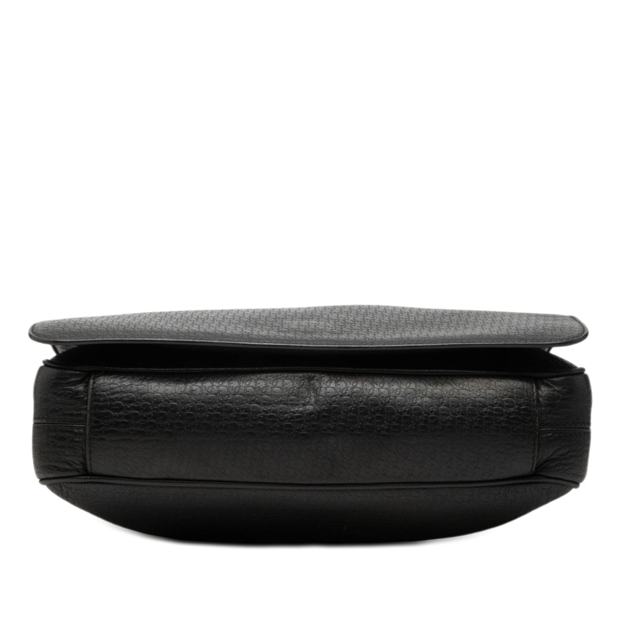 Diorissimo Embossed Leather Messenger Bag