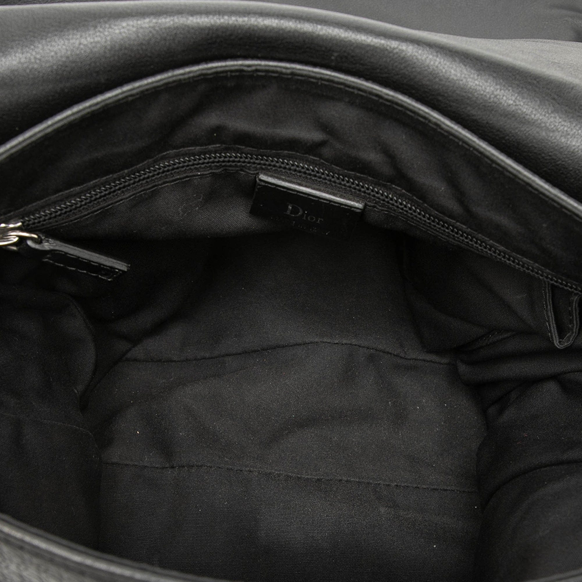 Diorissimo Embossed Leather Messenger Bag