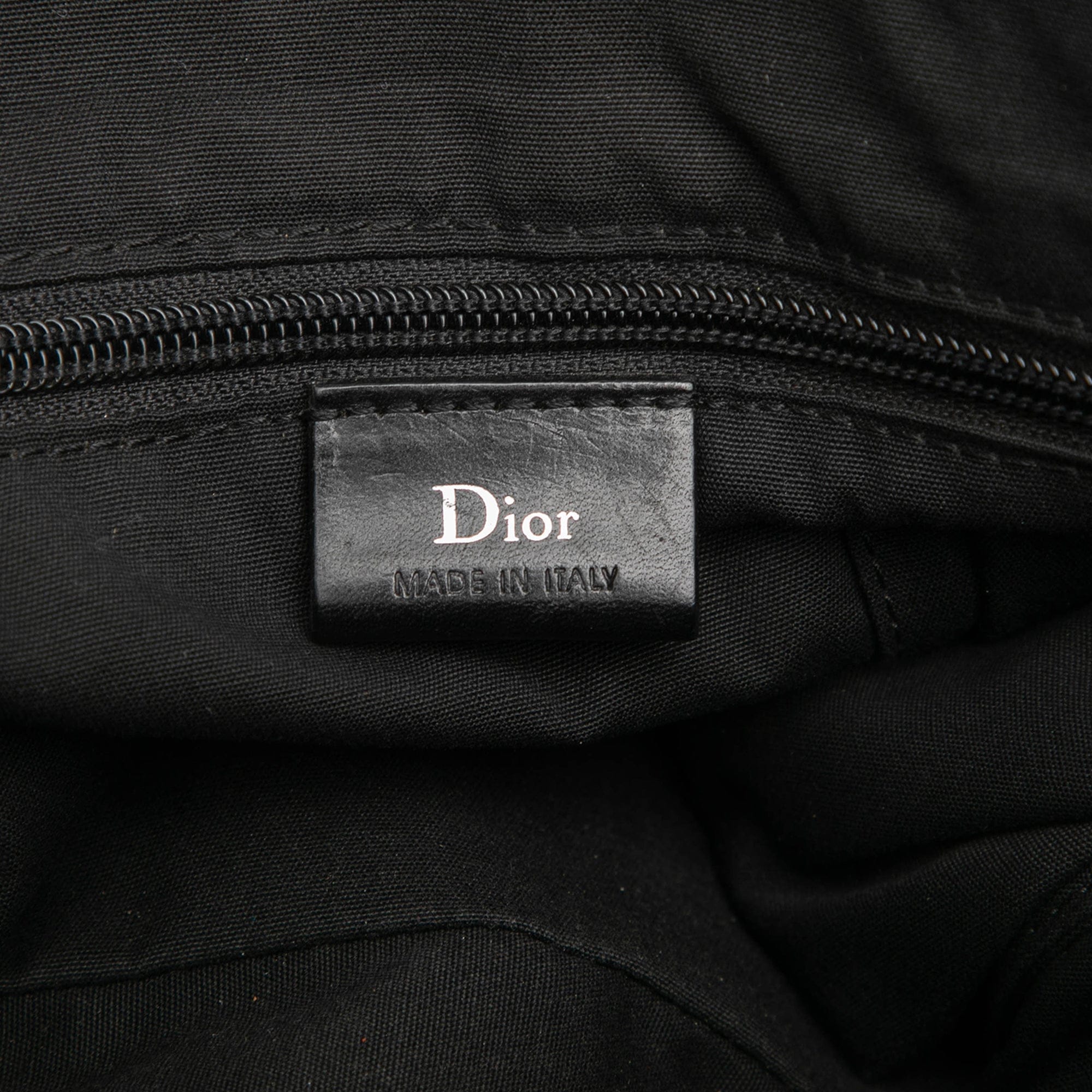 Diorissimo Embossed Leather Messenger Bag
